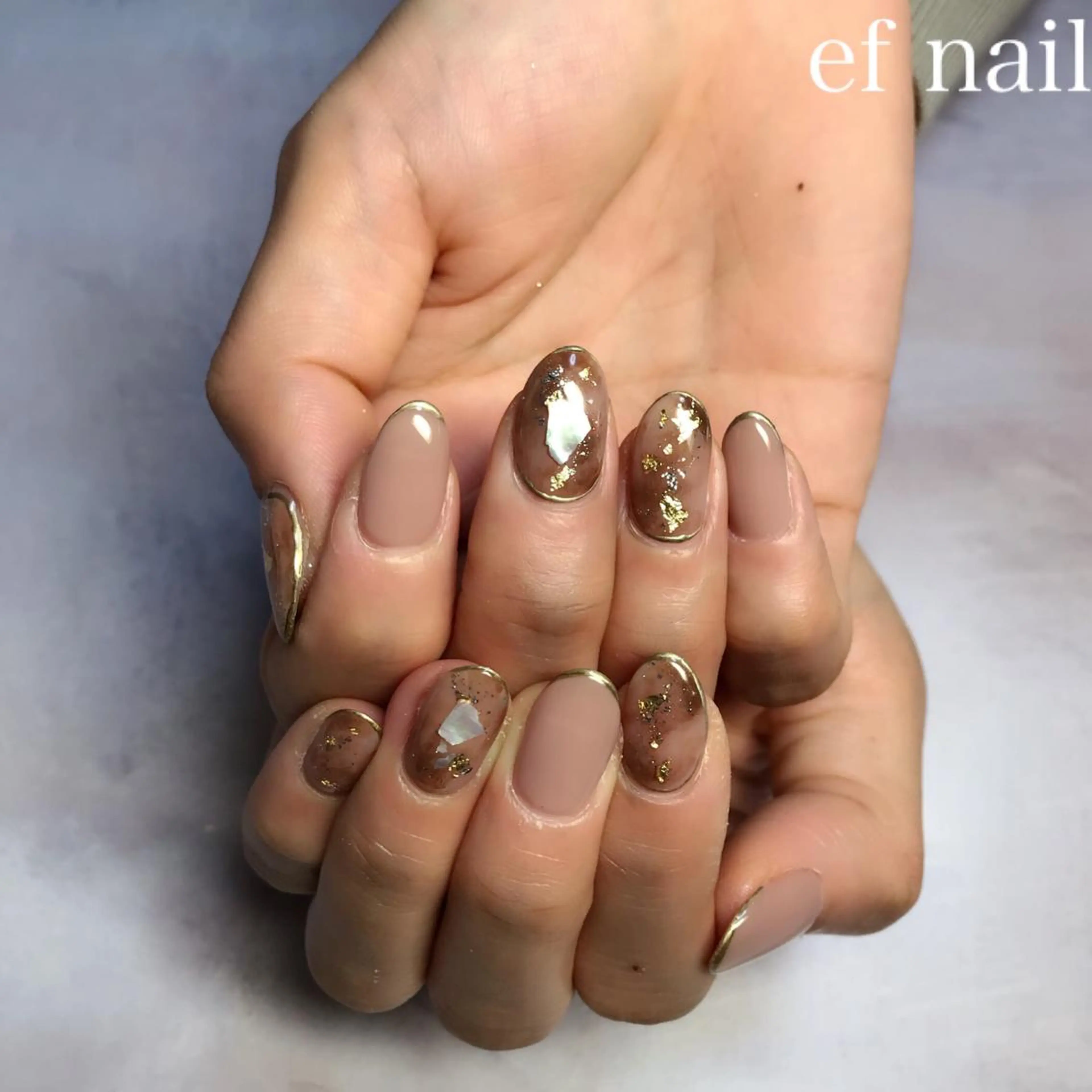 ネイル ハンドネイル ef nailのネイルデザイン