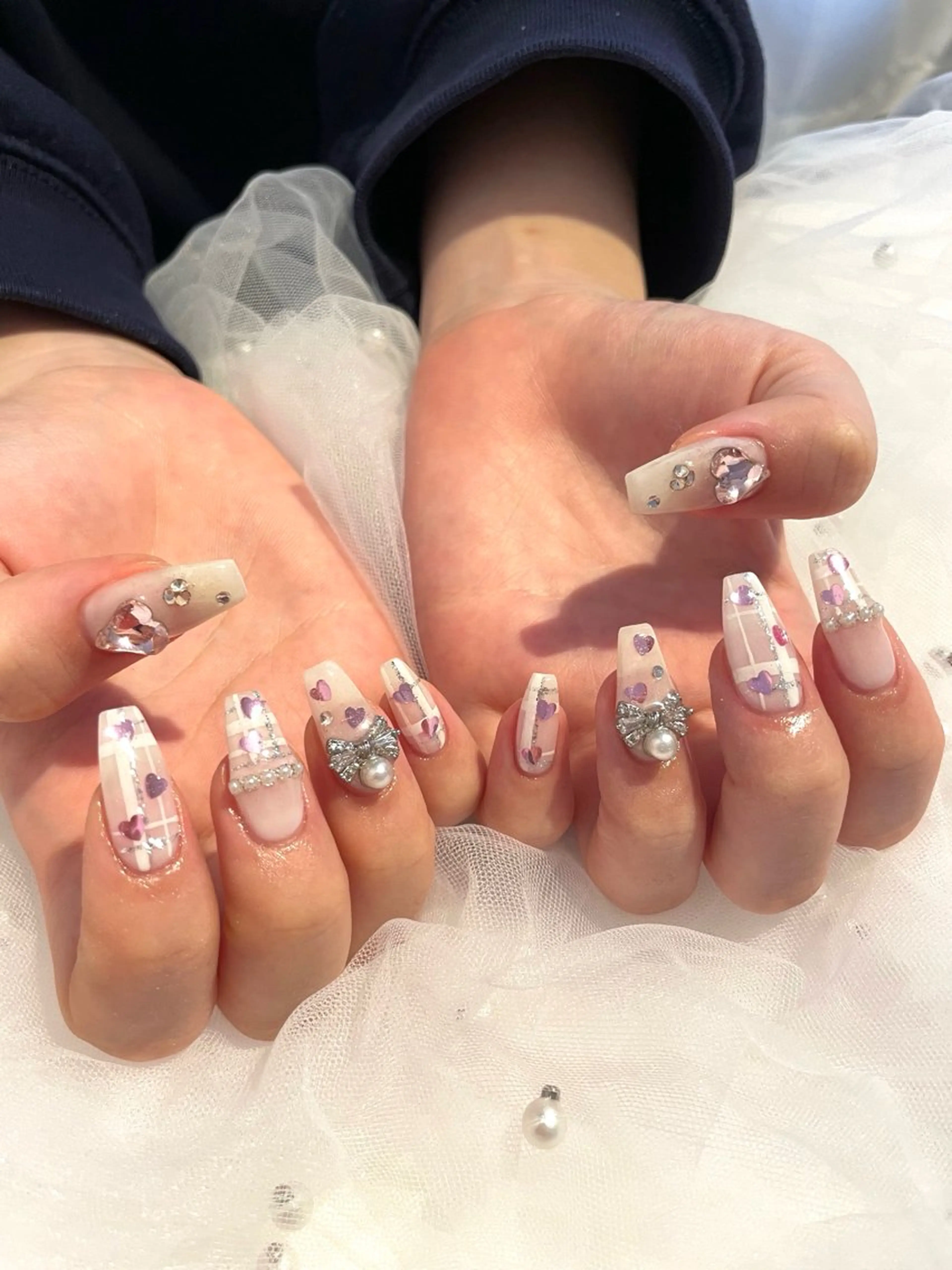ネイル ハンドネイル SARASA♡ Nanakoのネイルデザイン