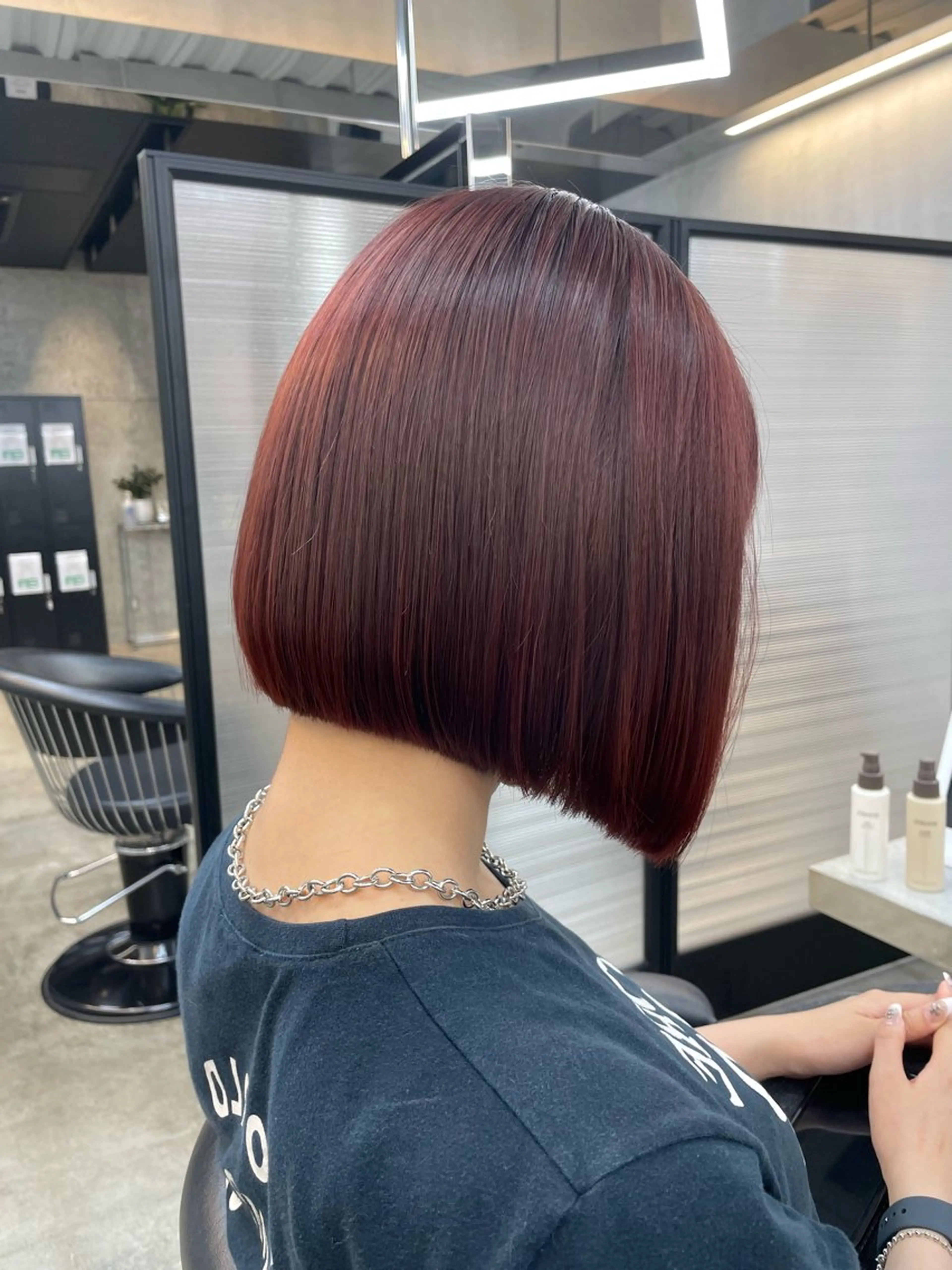 ショート ボブ メンズ指名多数✂︎ 松本明日翔のヘアスタイル