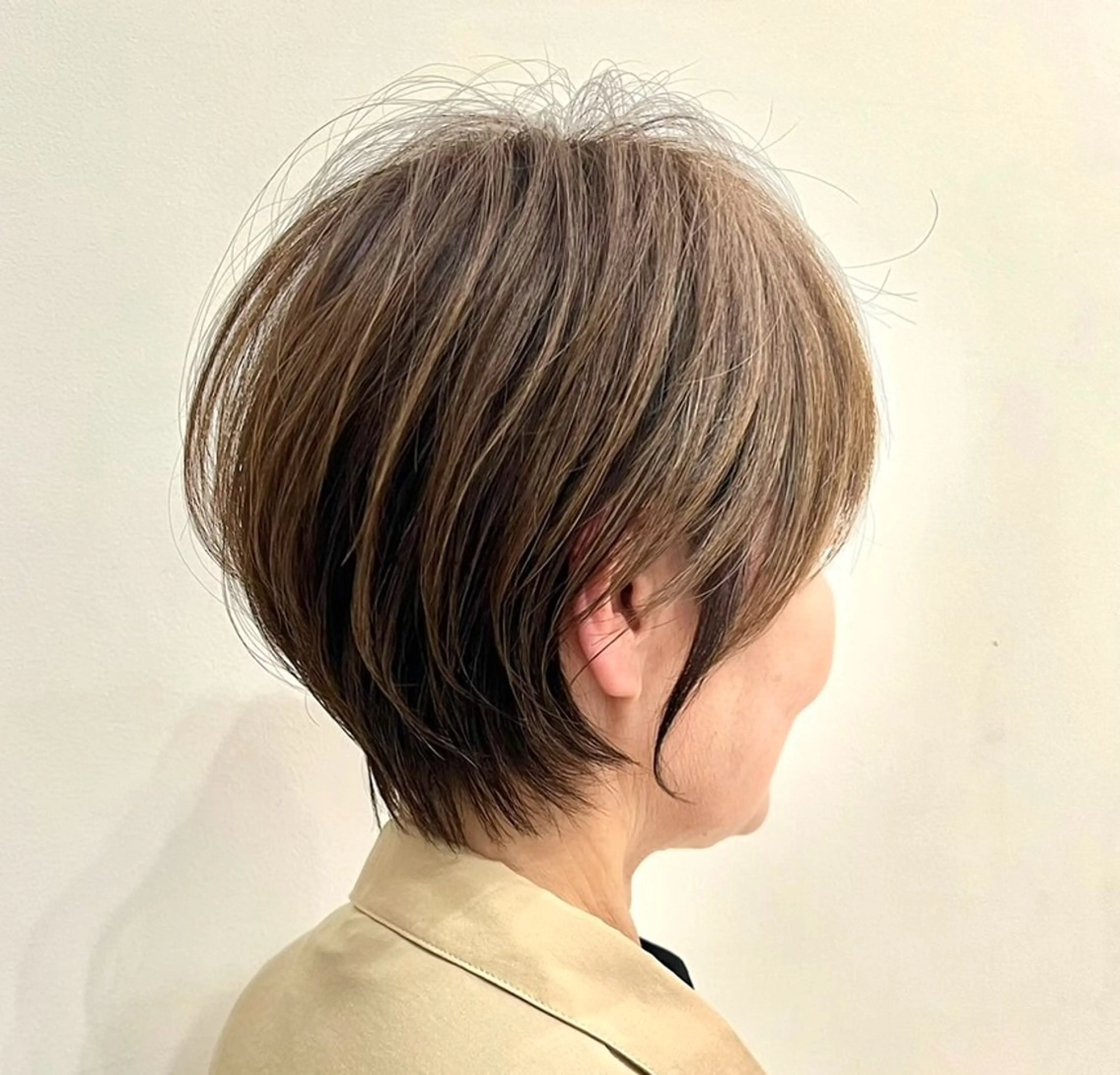 似合わせカット➕可愛い白髪染めカラー🫶の写真