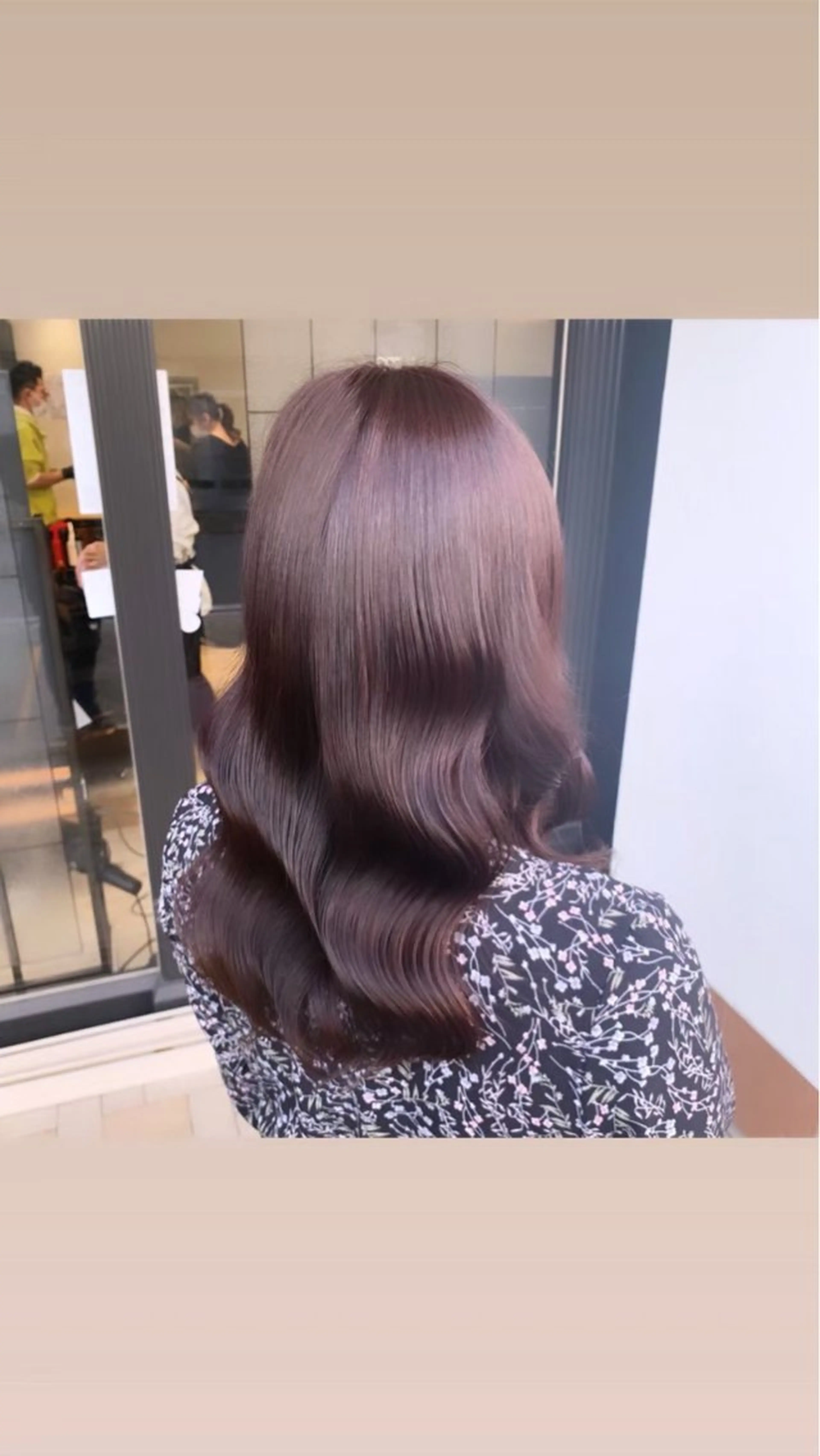 カラー 生尾 虹水のヘアスタイル