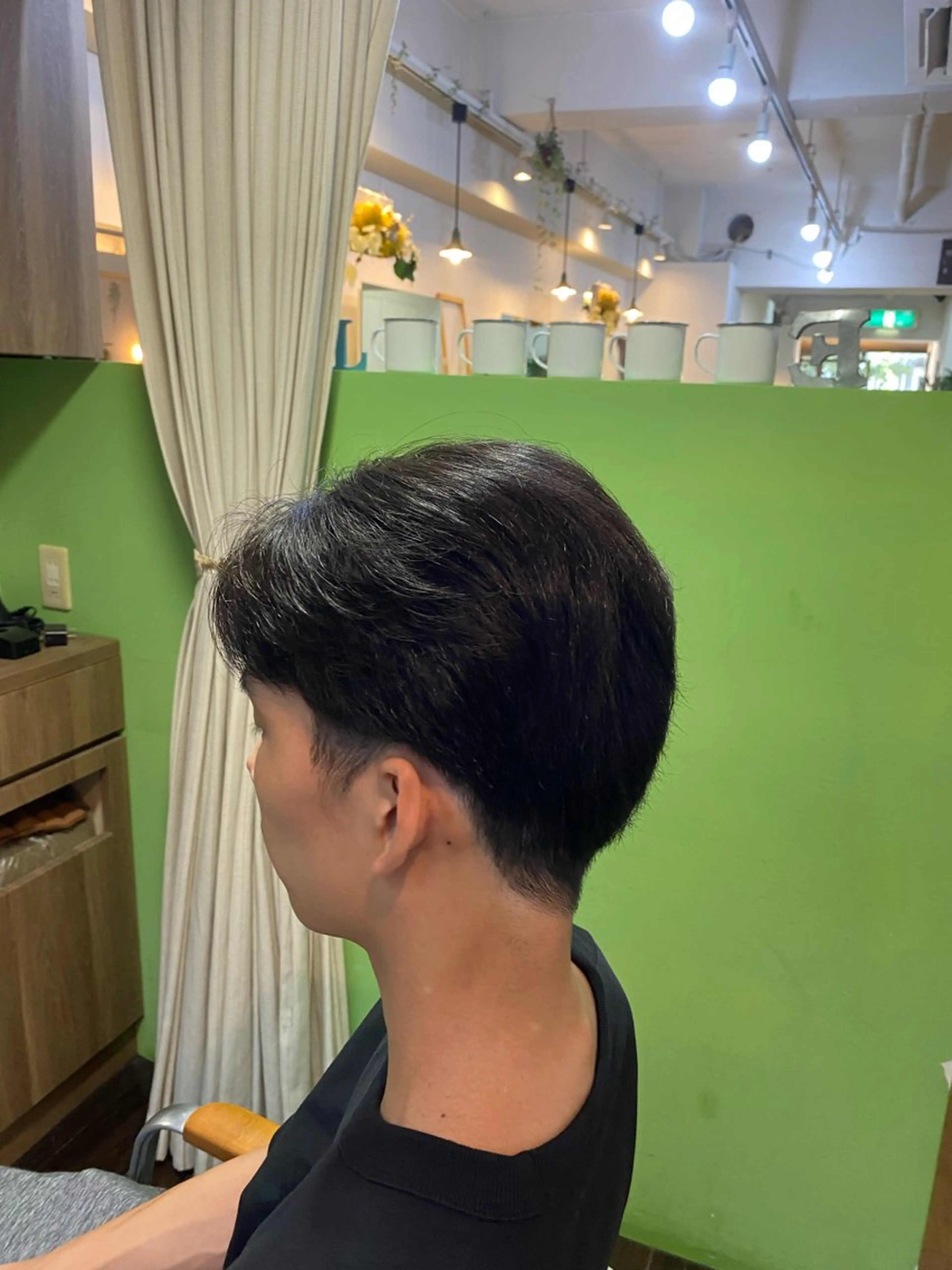 ヘアアレンジ メンズ カット メンズ特化 エシカル　松原大将のヘアスタイル