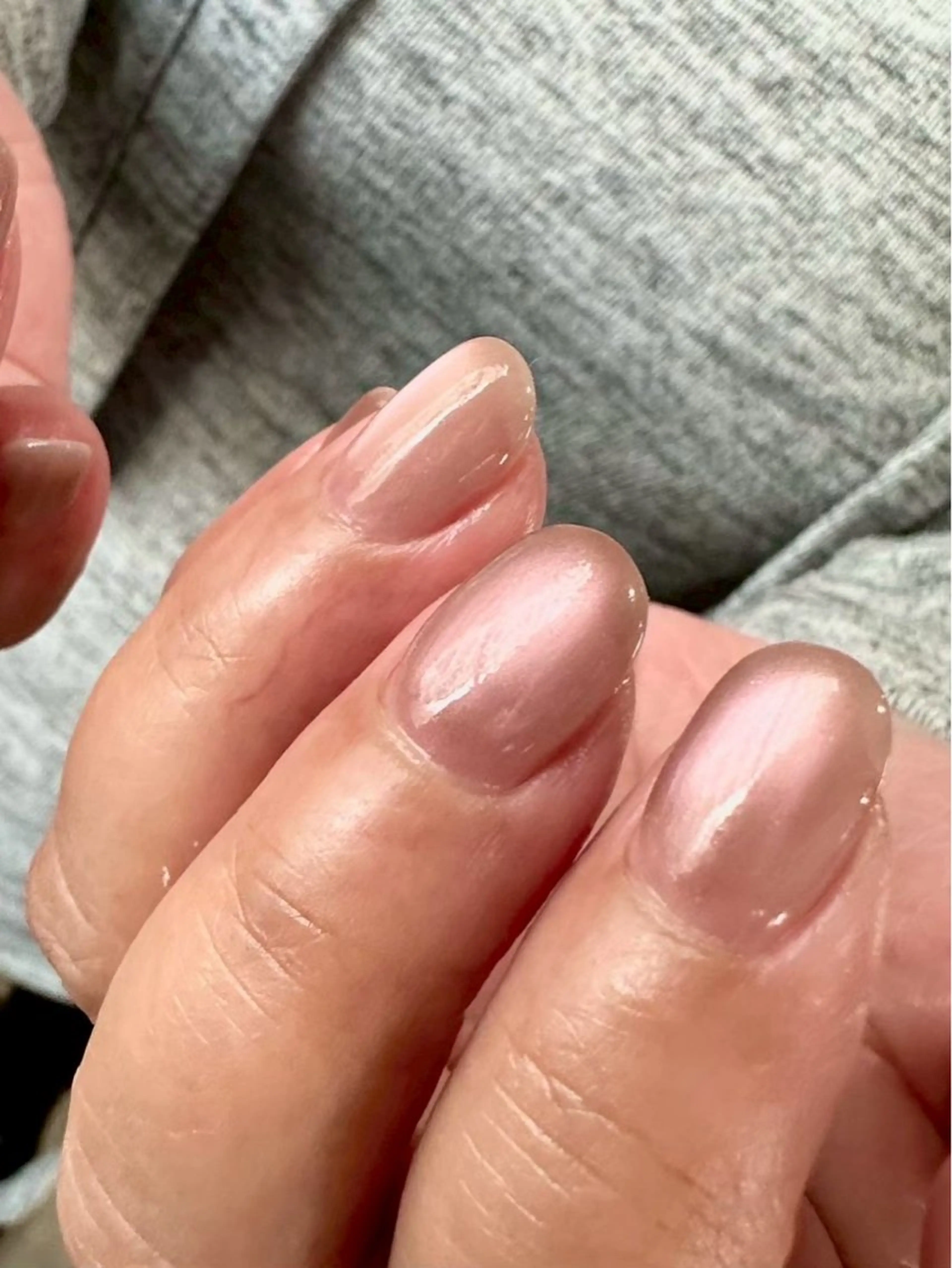 ハンドネイル:マグネットワンカラー✨の写真