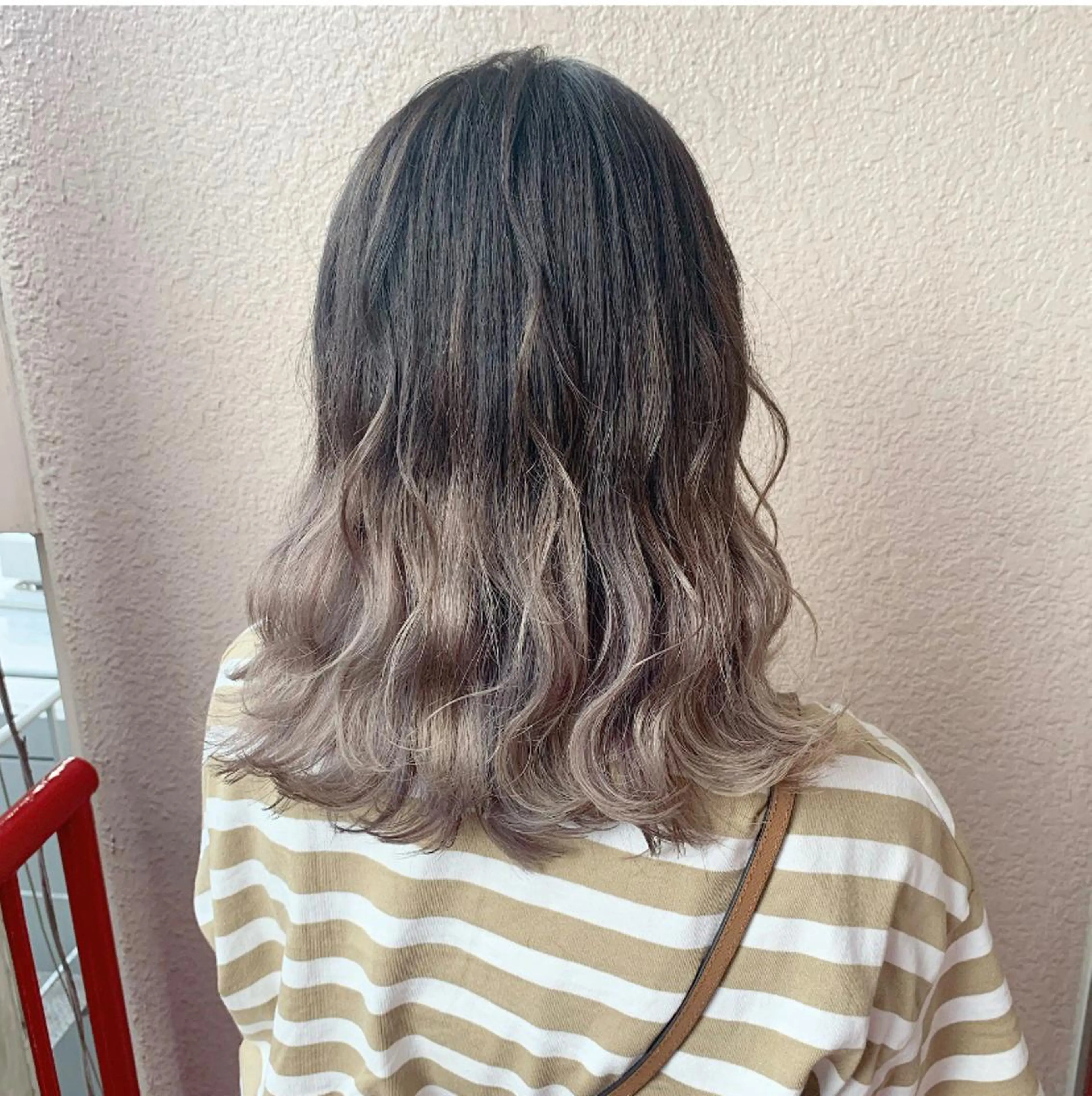 セミロング カラー 代表🎀 ふわモテ愛 され髪🩷yumiのヘアスタイル