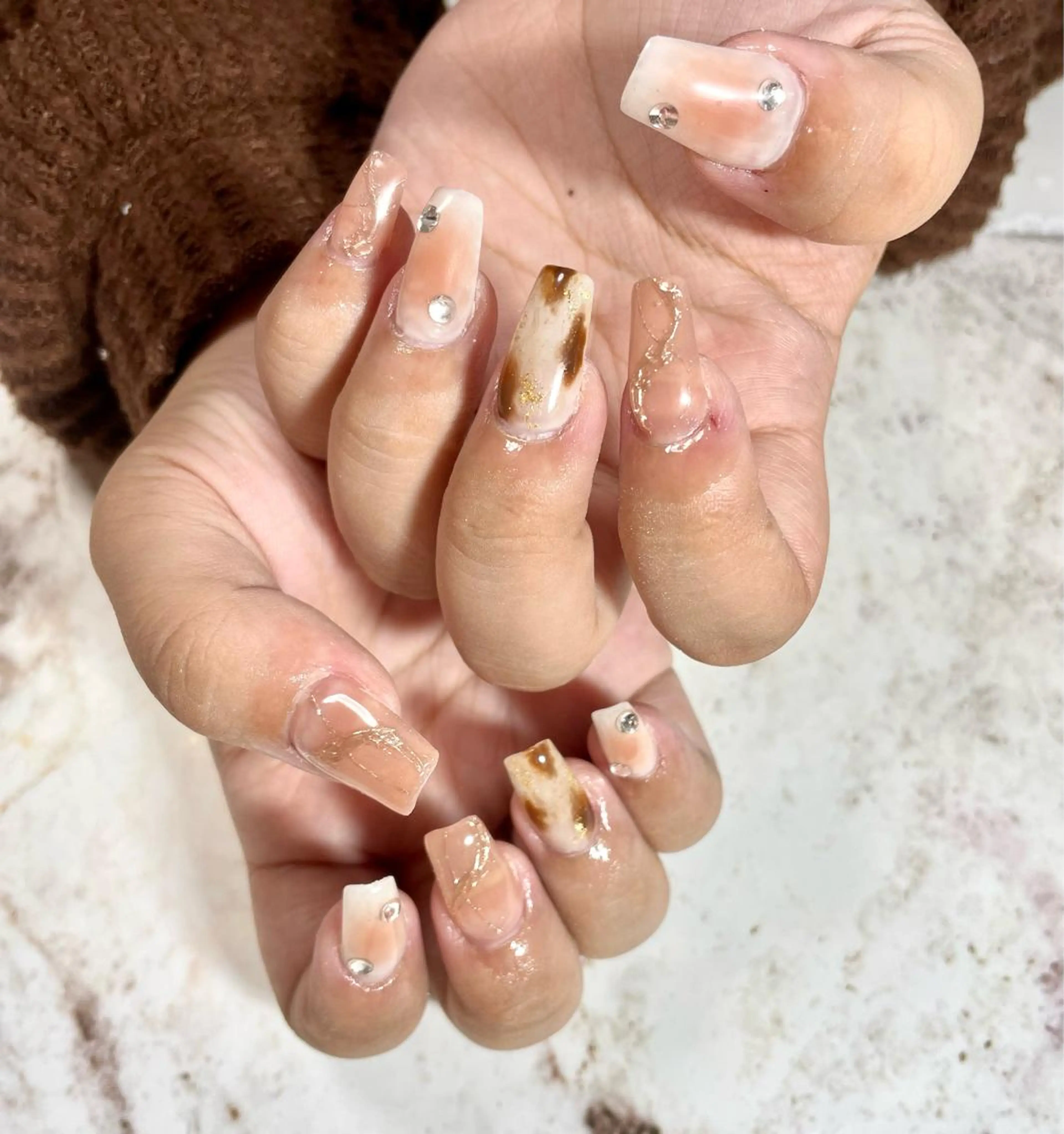 ロング ネイル ロング ロングネイル ネイルチップ まはろ ねいる🌺のエステ・リラクイメージ
