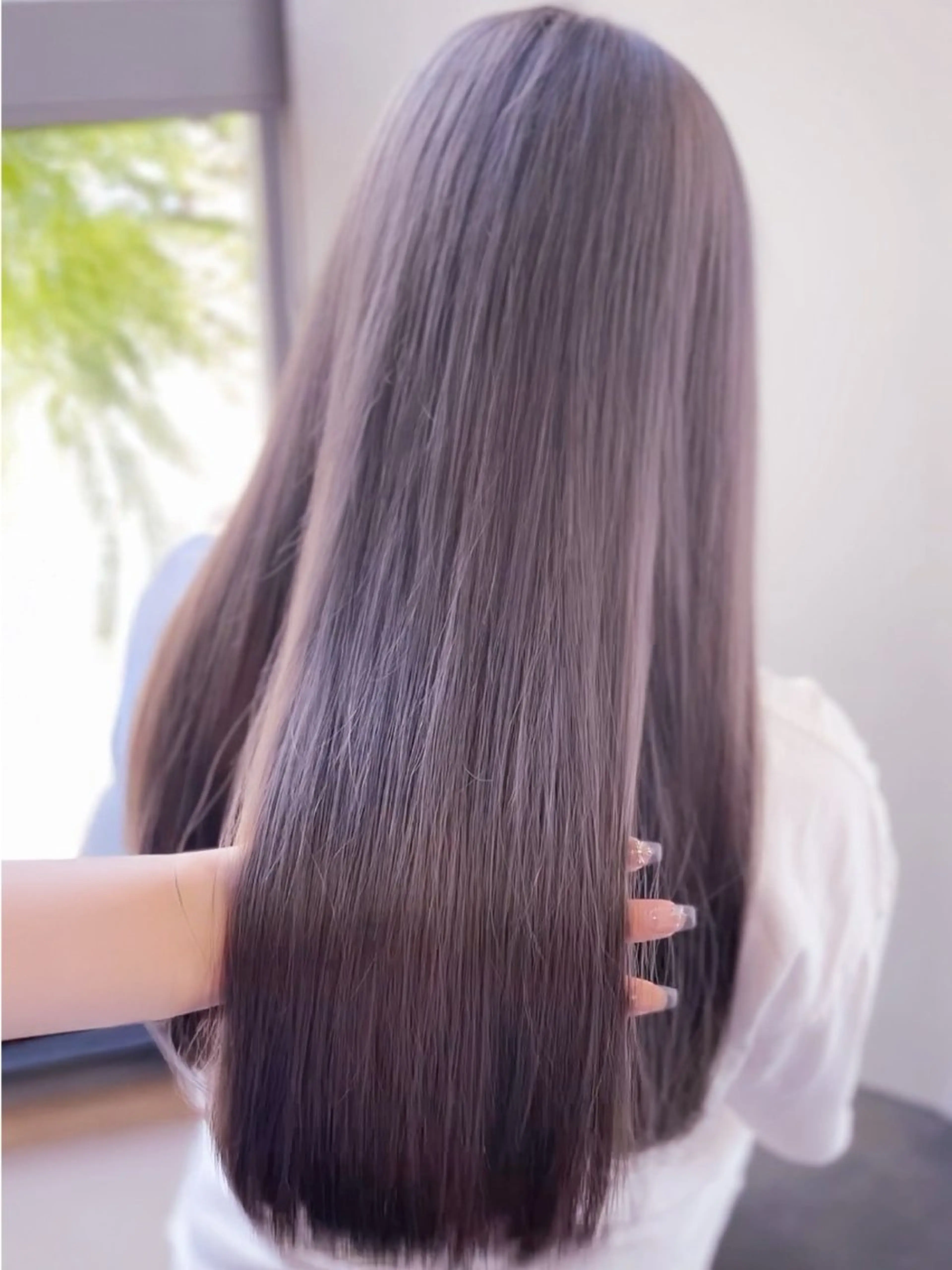 カラー ヘアカラー 上島 彩のヘアスタイル