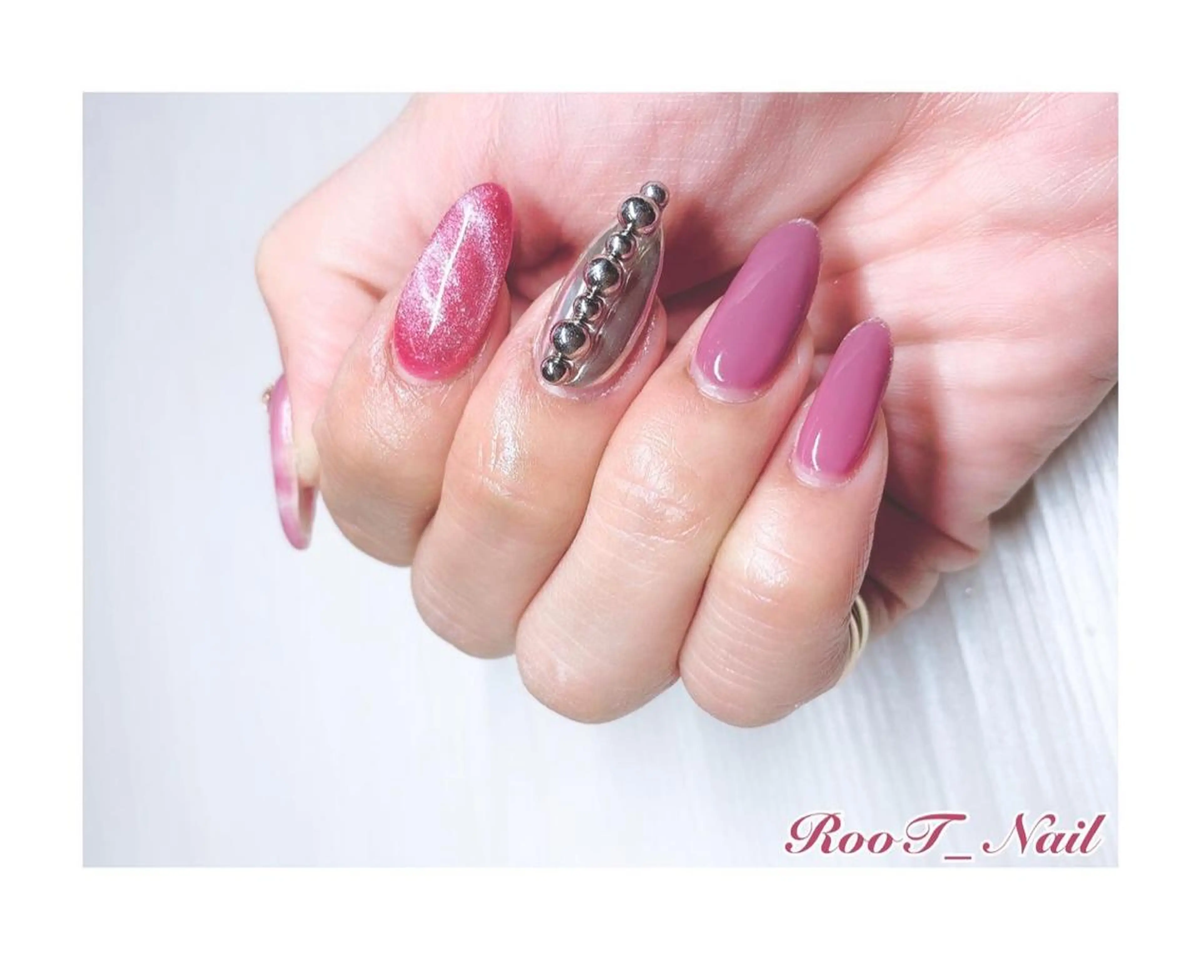 メンズ ネイル ハンドネイル RooT Nailのネイルデザイン