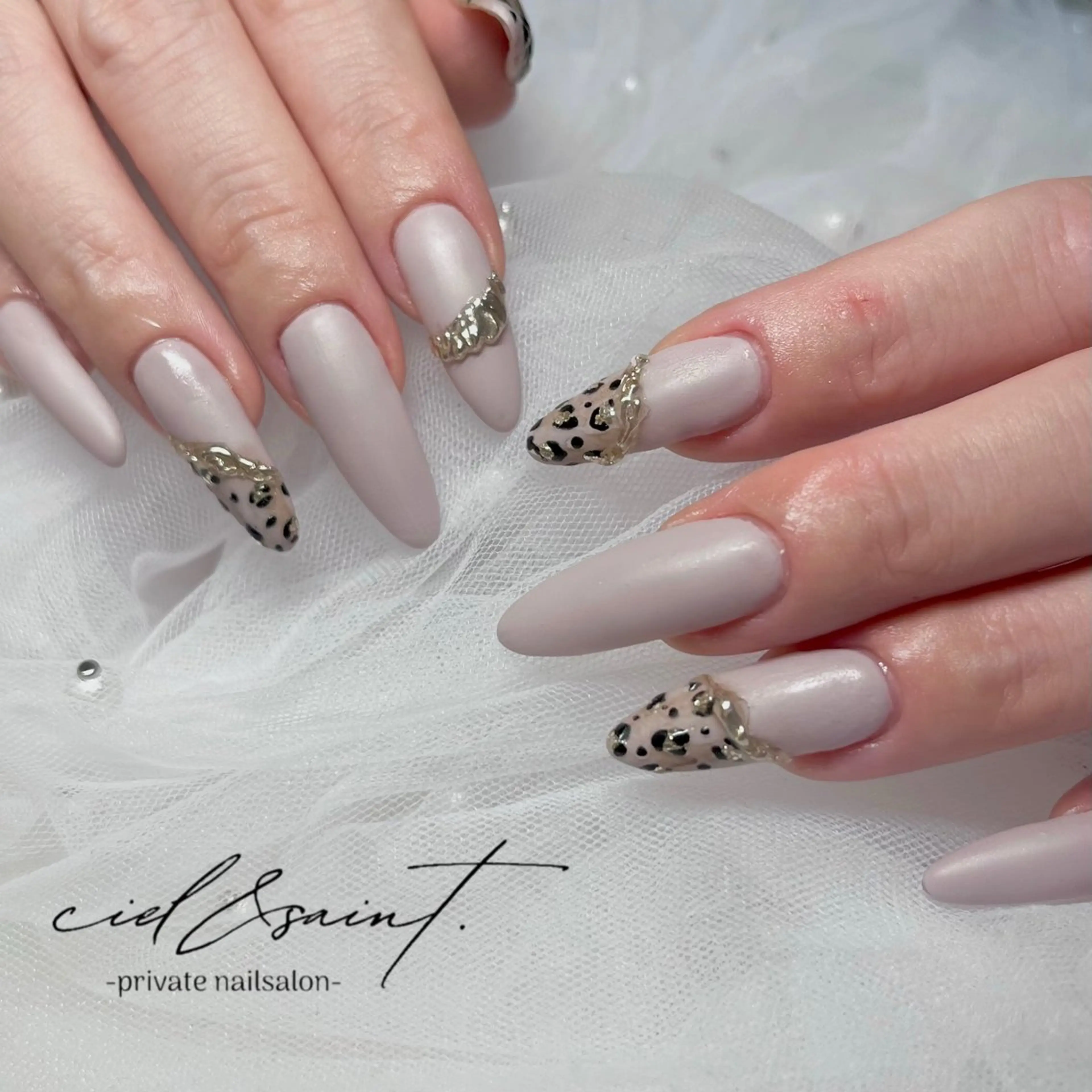 ネイル ハンドネイル nail salon ciel&saintのネイルデザイン