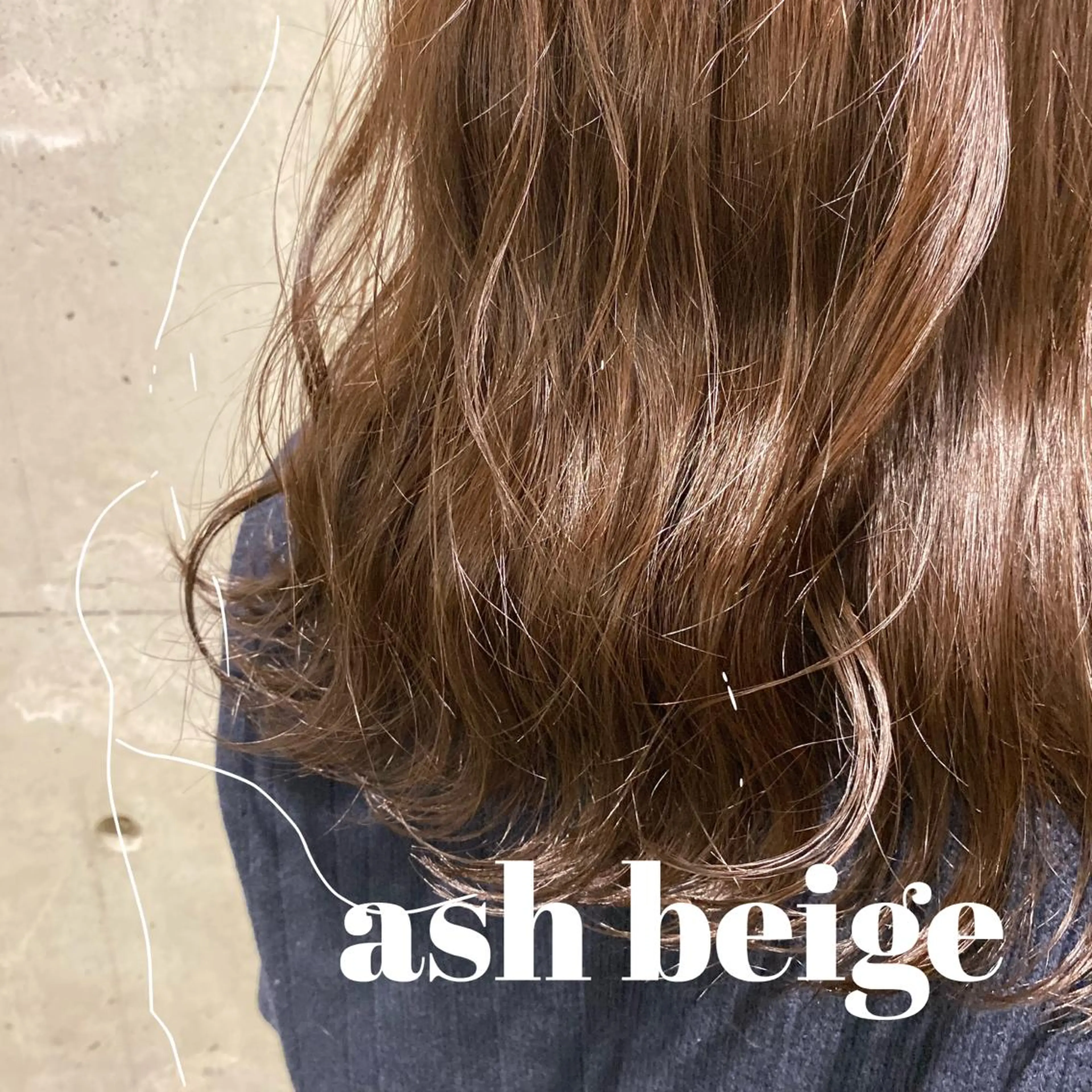 ミディアム カラー ヘアアレンジ 赤味消し.髪質改善 🌿𝘠𝘜𝘙𝘐のヘアスタイル