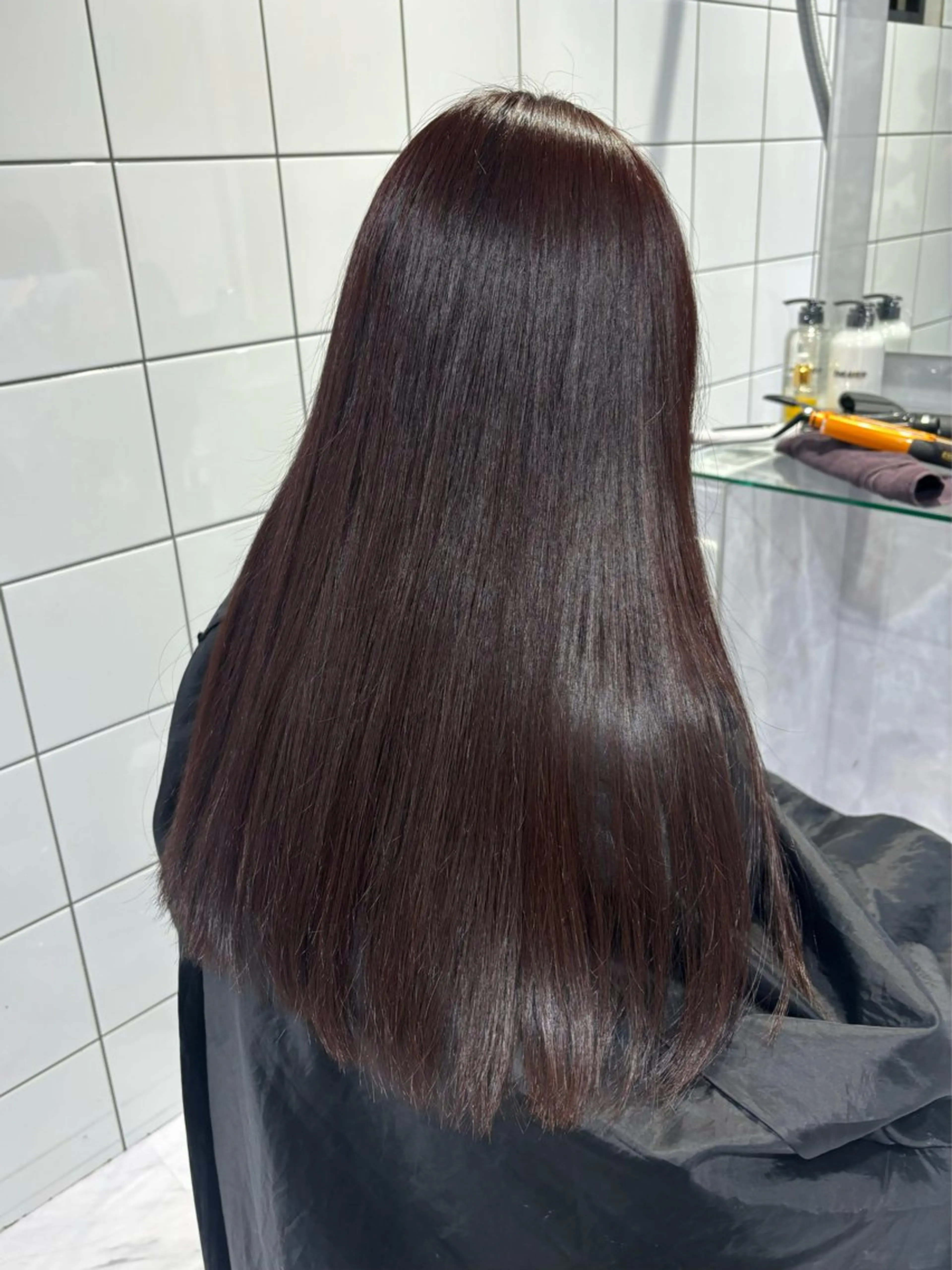 ロング カラー ケアカラー ロング カット ヘアカラー 🐺ニュアンスパーマ マッシュ　あさひ🐺のヘアスタイル