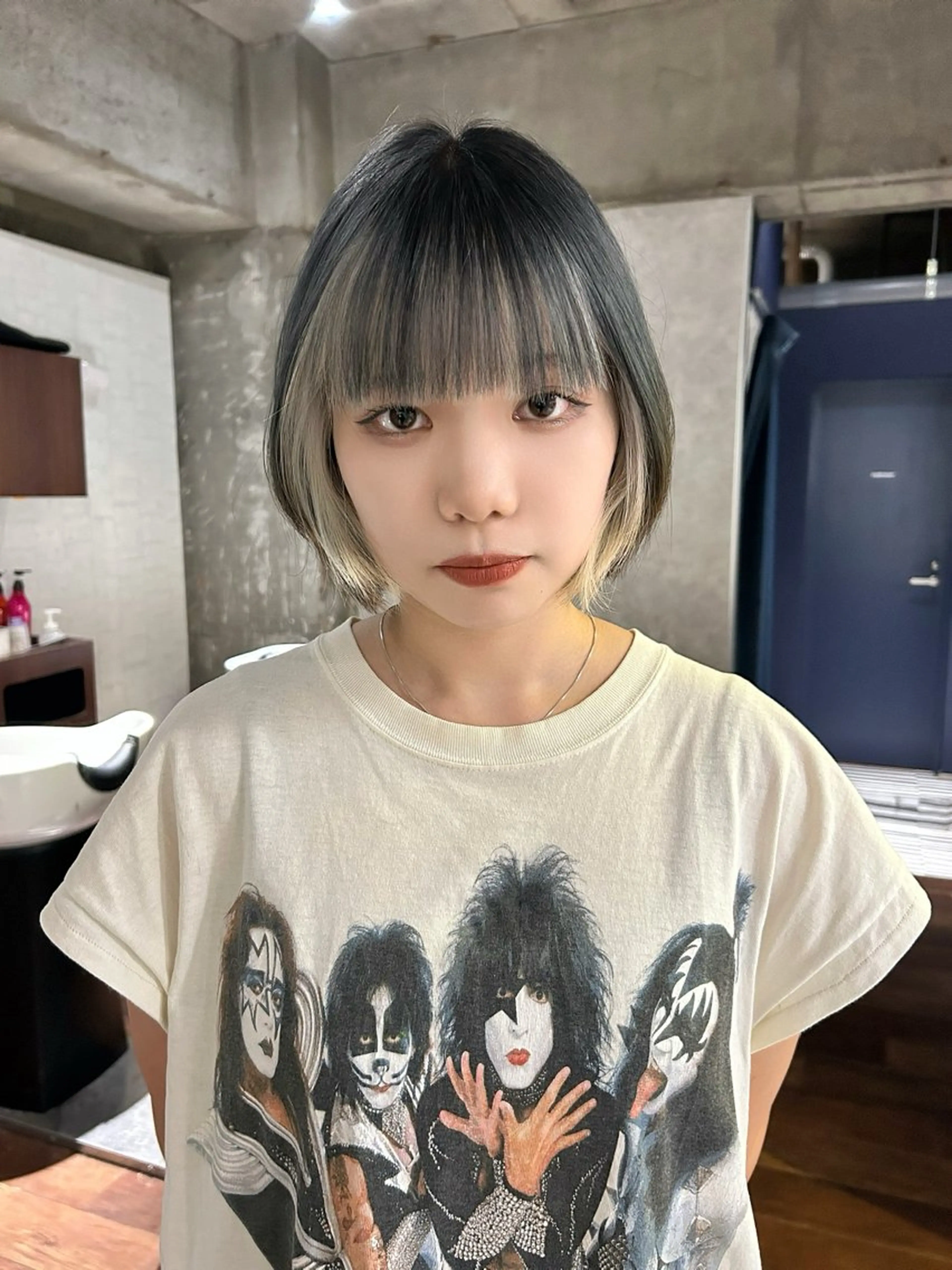 ミディアム カラー ナチュラル・ハイトー ン🏆HINOKIのヘアスタイル