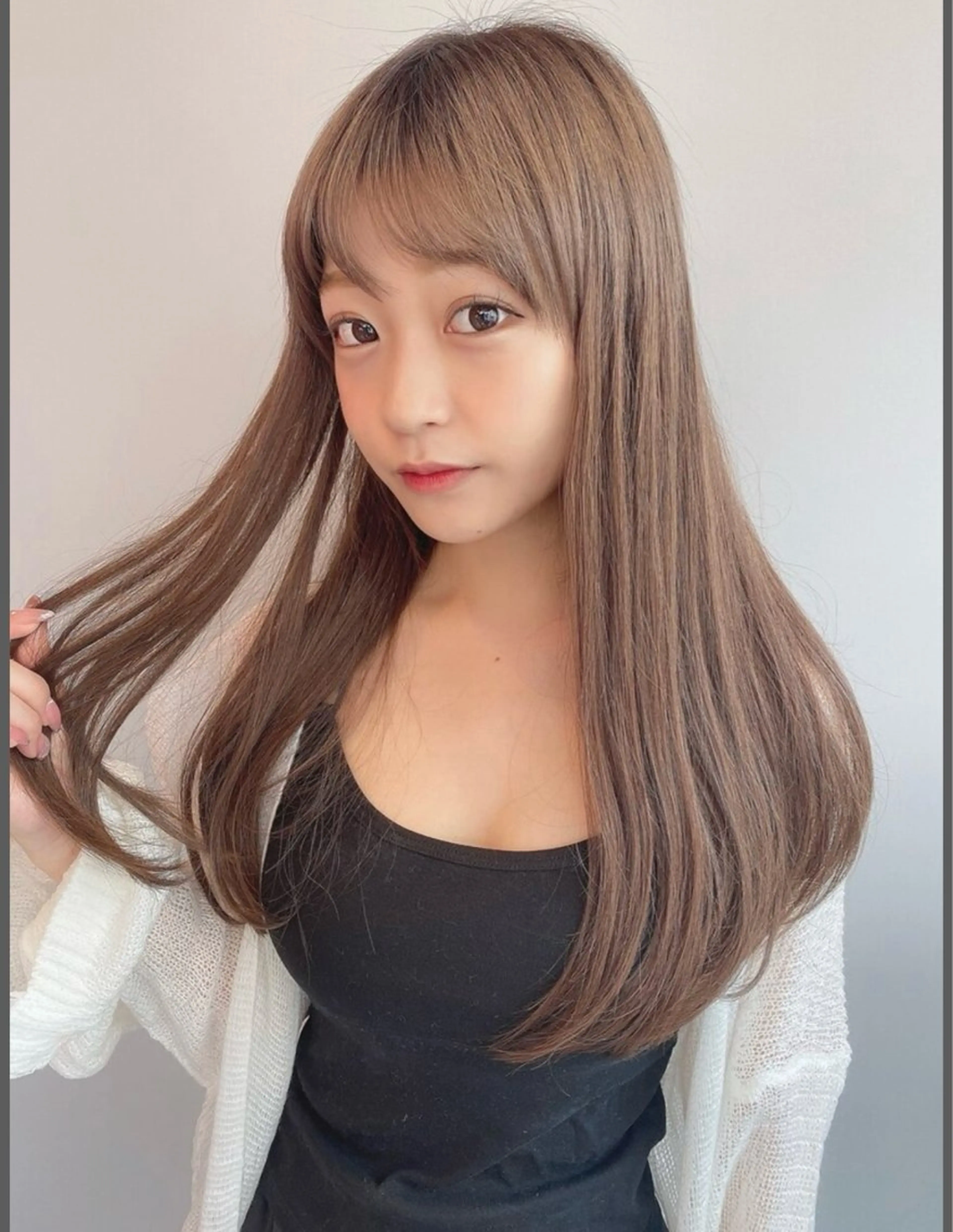 ロング エクステ 透明感カラー/艶髪/ エクステ/HIROのヘアスタイル