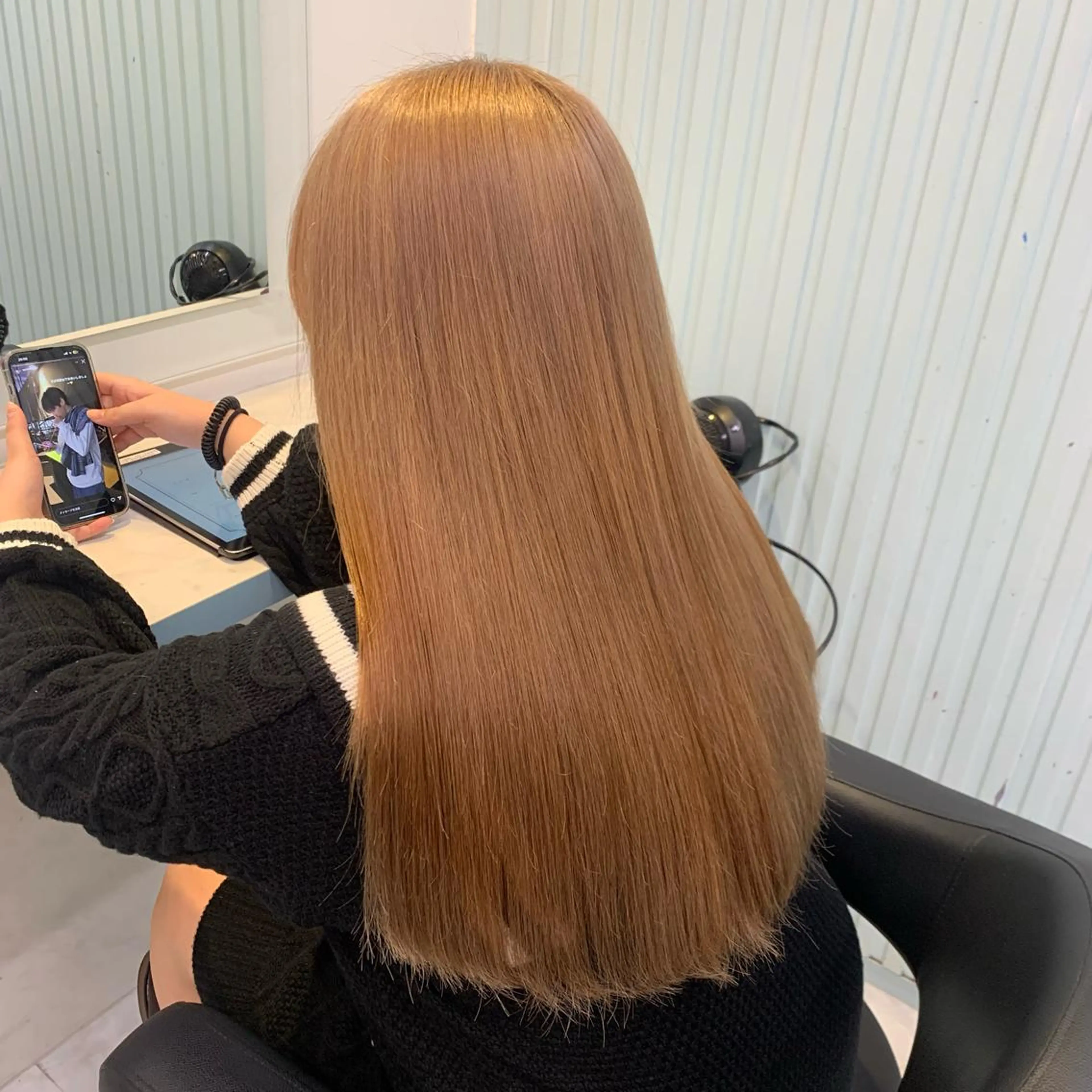 ロング カット ヘアカラー 🤍大人っぽ韓国暗髪 🤍Asuka🤍のヘアスタイル