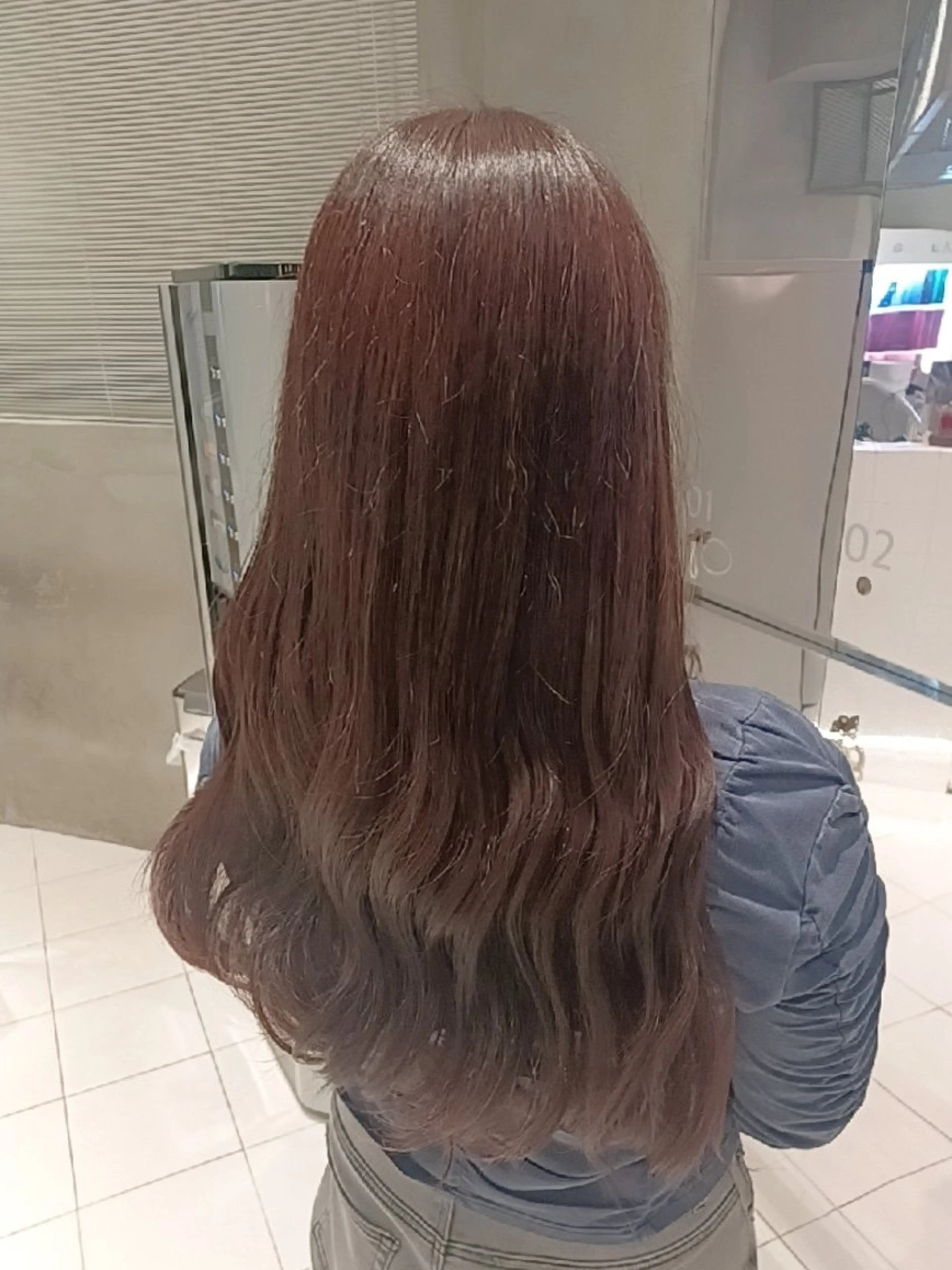 カラー ラベンダーカラー 🧸ベージュ/カット モデル☘️/MIKUのヘアスタイル