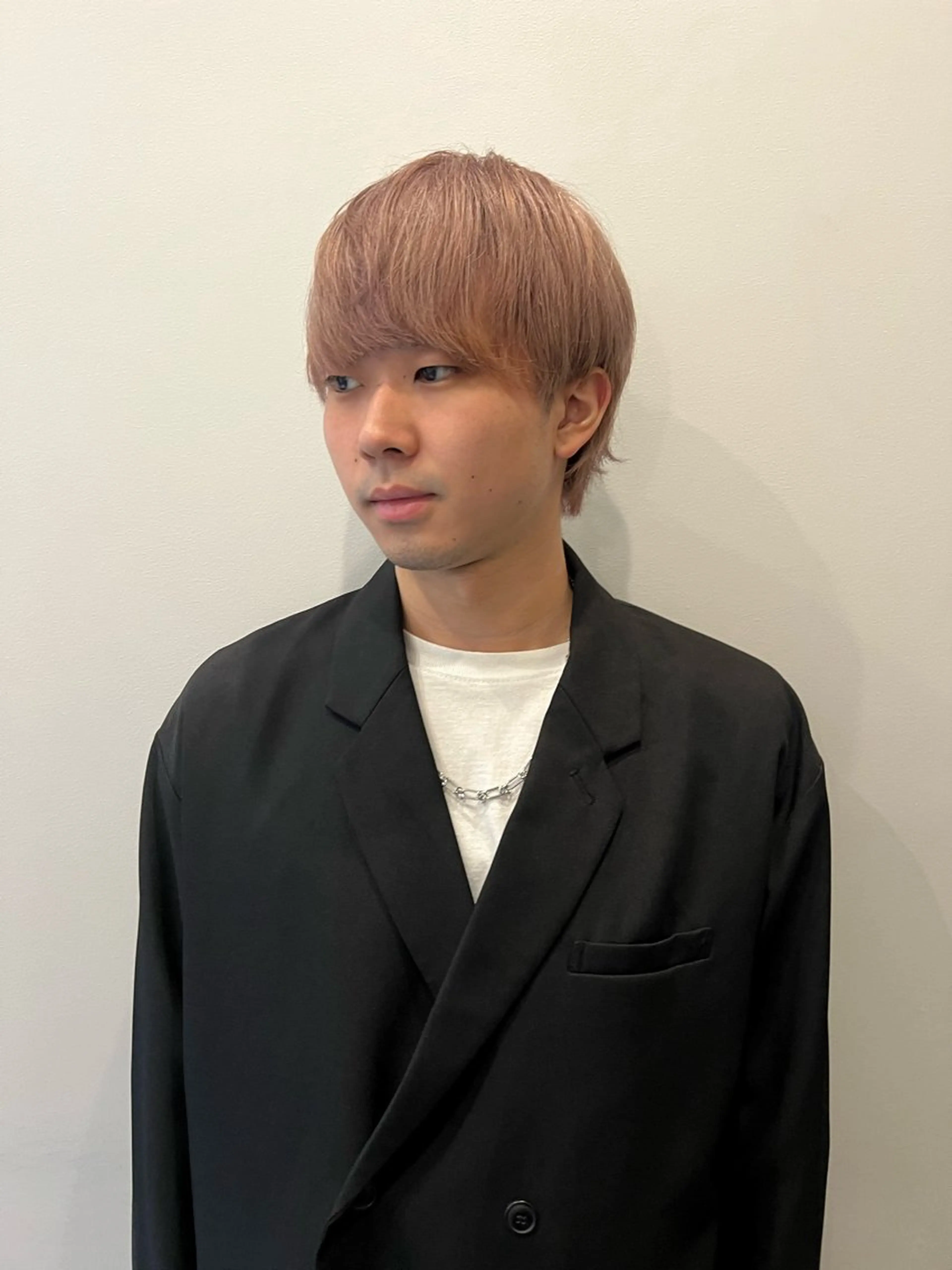 ショート カラー メンズ 大阪メンズハイトーン /スパイキー/RAIのヘアスタイル