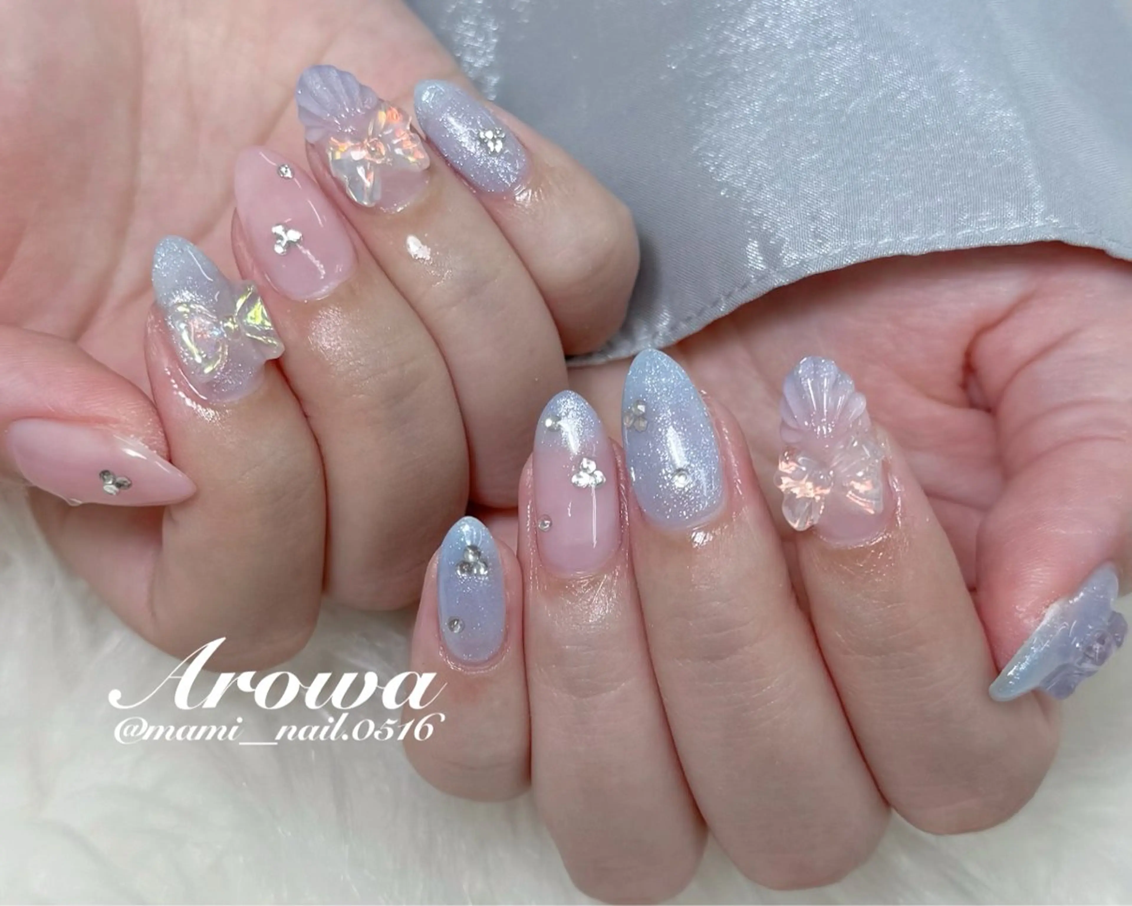 ネイル ハンドネイル Arowa まみのネイルデザイン