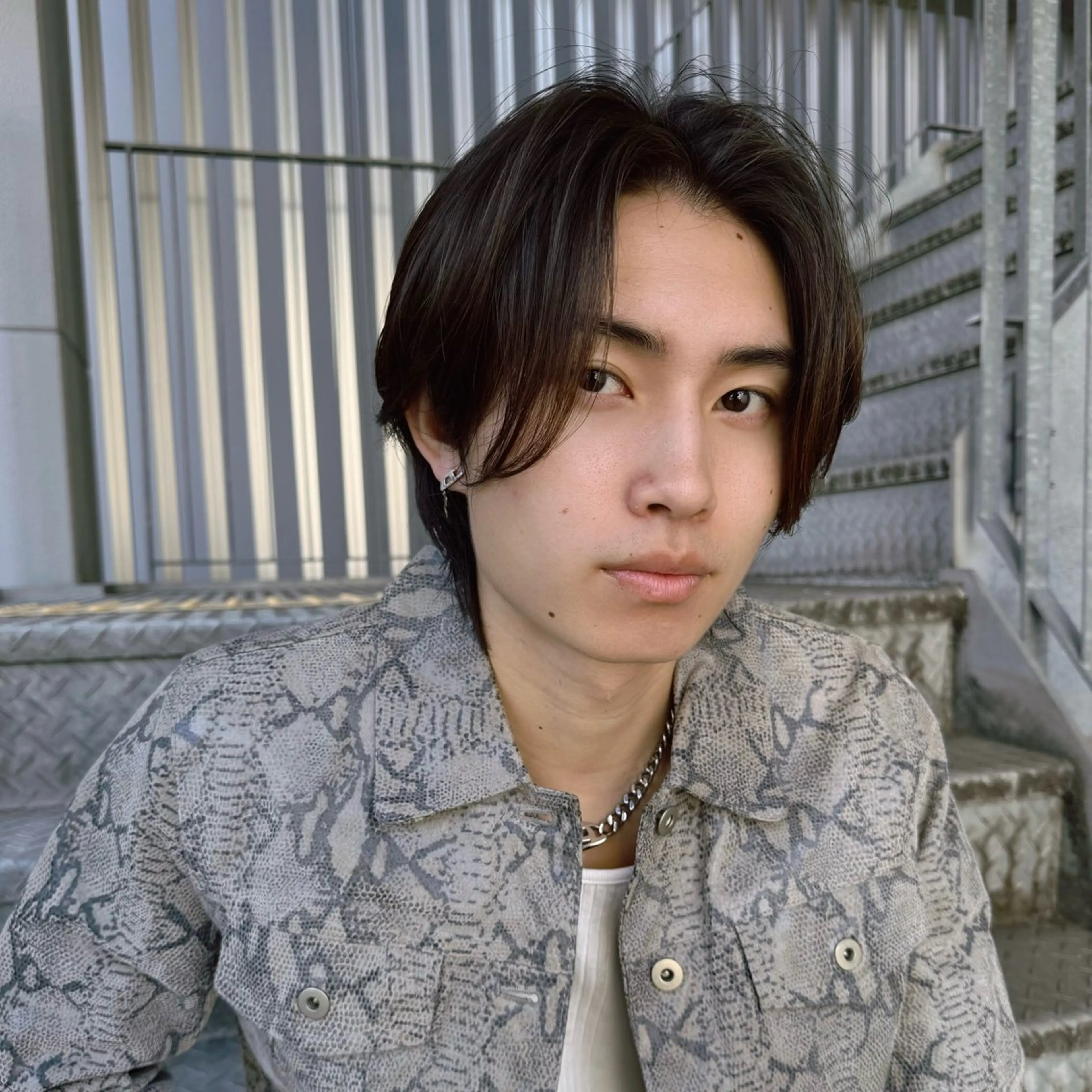 メンズ カット パーマ Bonheur所属・茨木/フェザーパーマ 酒井壮大のヘアスタイル