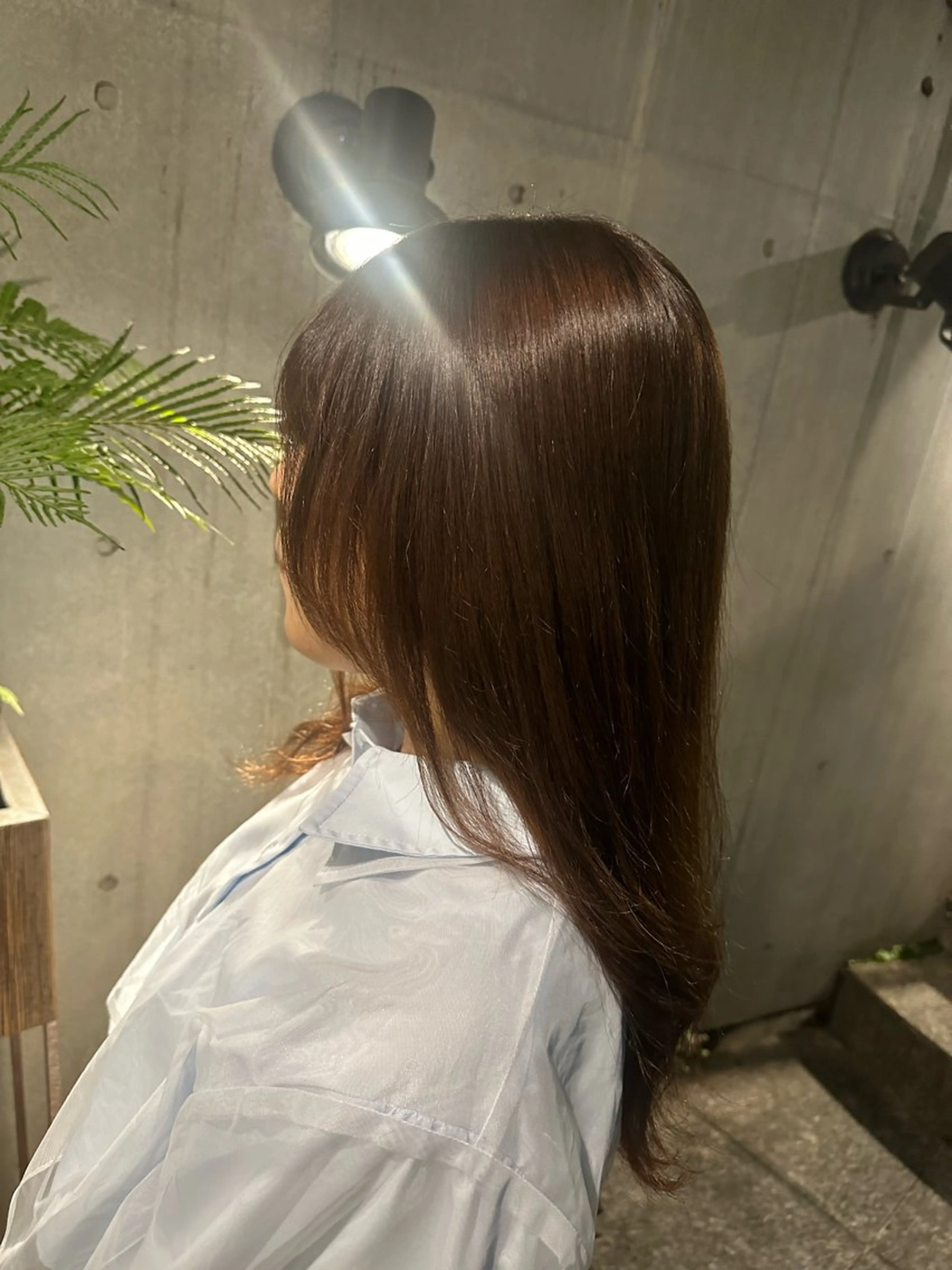 ミディアム カラー ヘアカラー ROI所属・艶髪/髪質改善/ ホンダリコのヘアスタイル