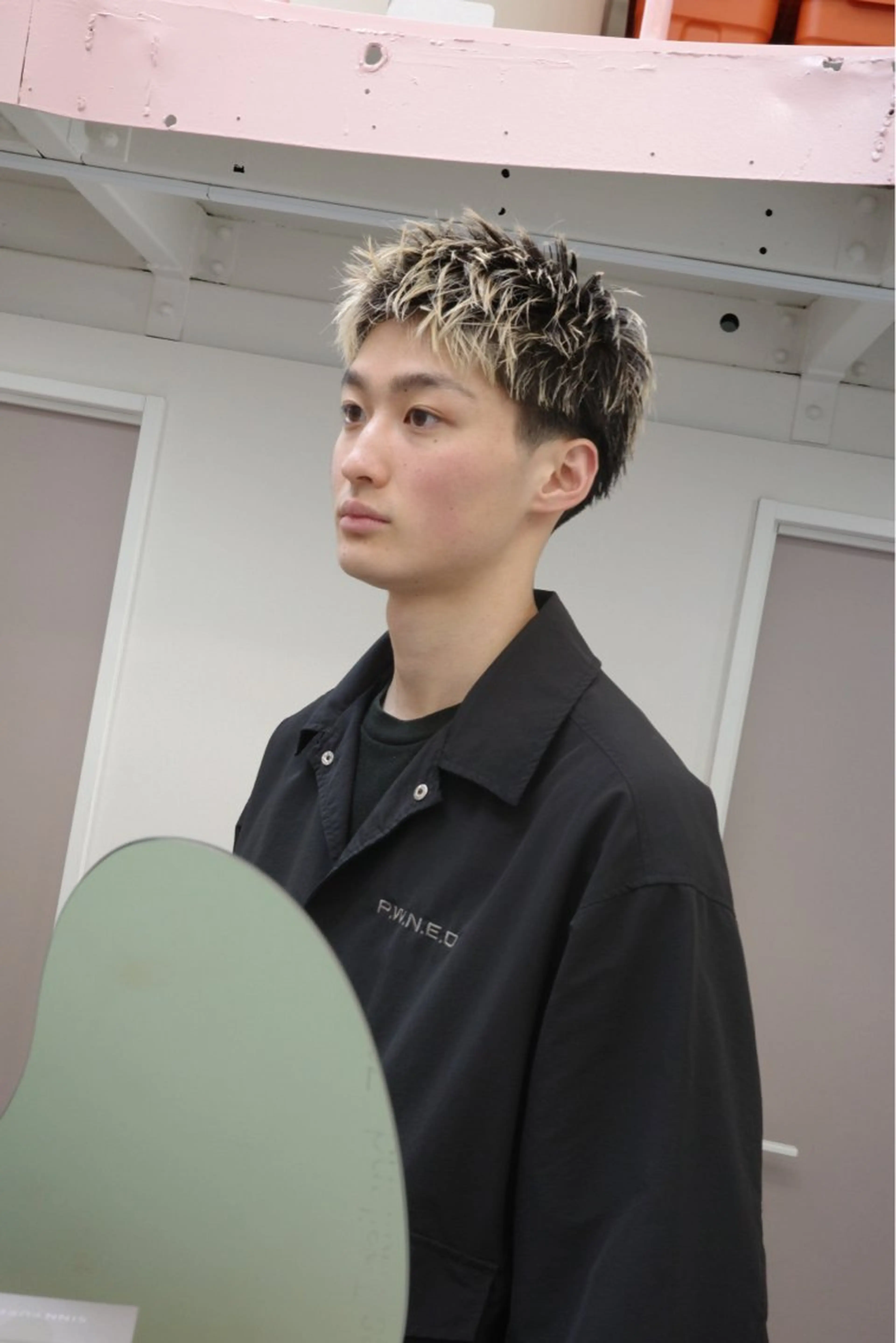 メンズ スパイキーショート 刈り上げ kyon 後藤 大貴のヘアスタイル