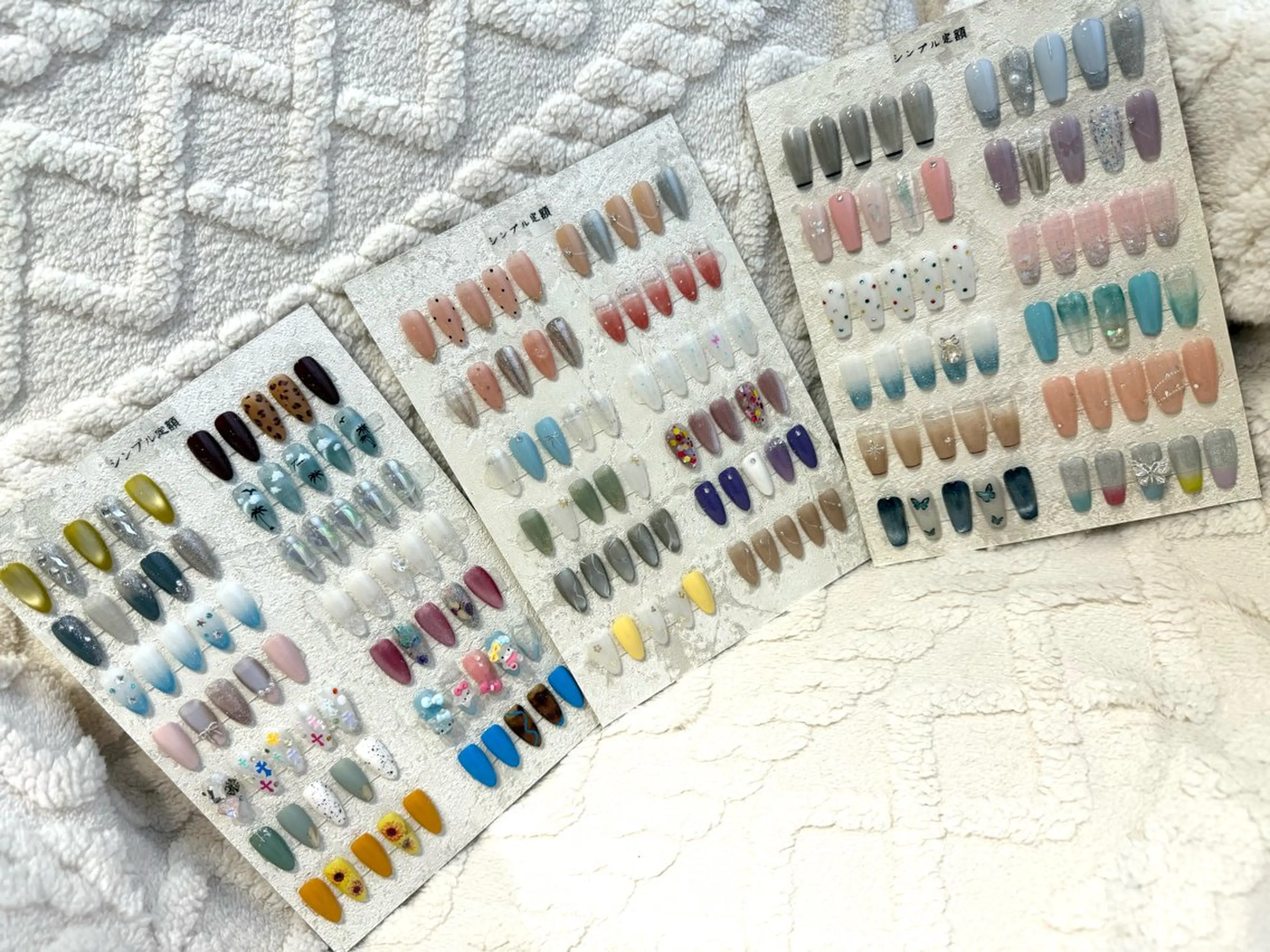 ハンドネイル💅当店シンプル定額メニュー🩷新規ソフトジェルオフ無料⭐️ベース色変えられます🩷の写真