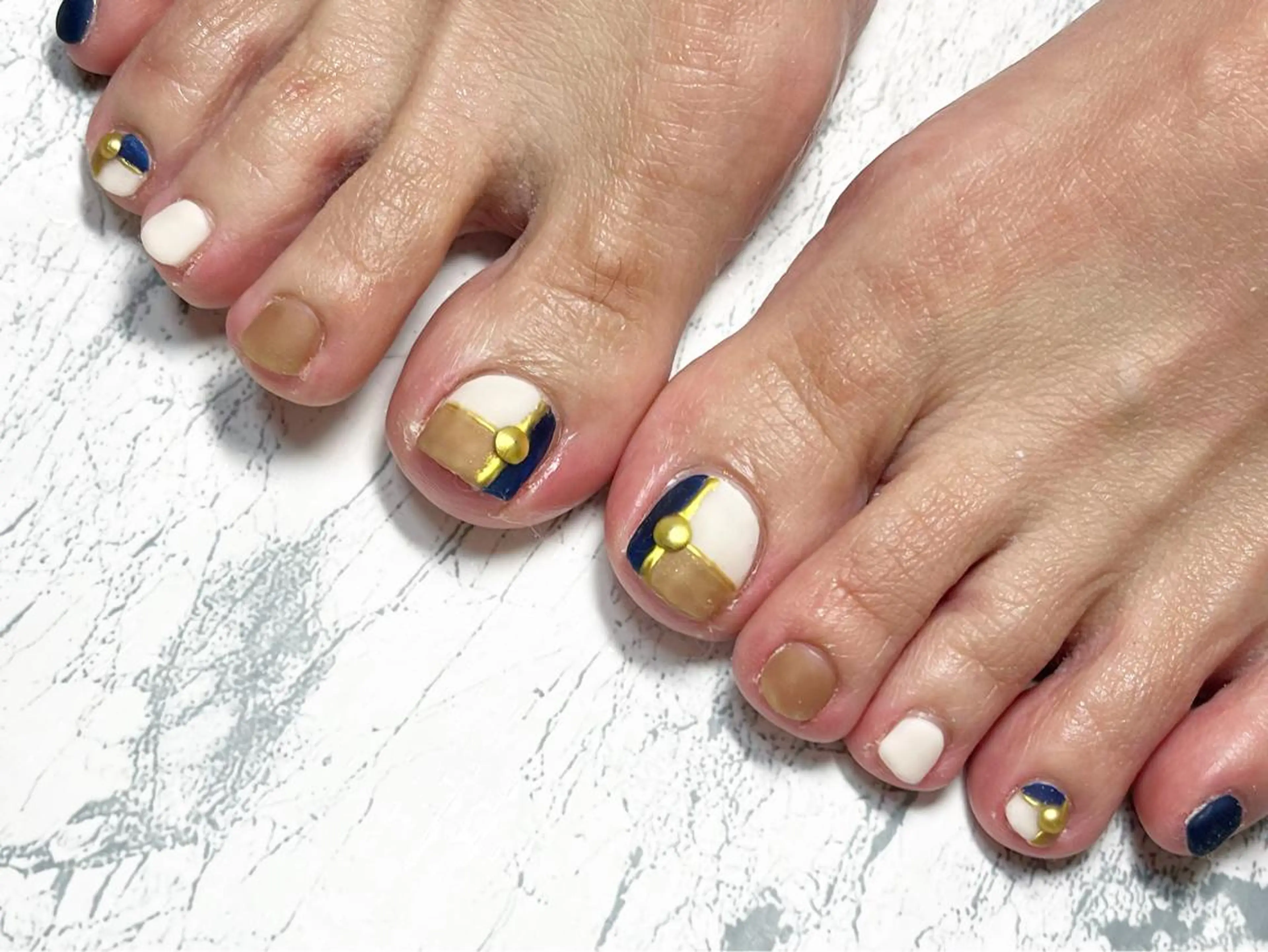 ネイル フットネイル ニュアンスネイル シンプルネイル 春ネイル 夏ネイル フットネイル ネイル フフラ所属・nail fufla ♡yamane♡のネイルデザイン