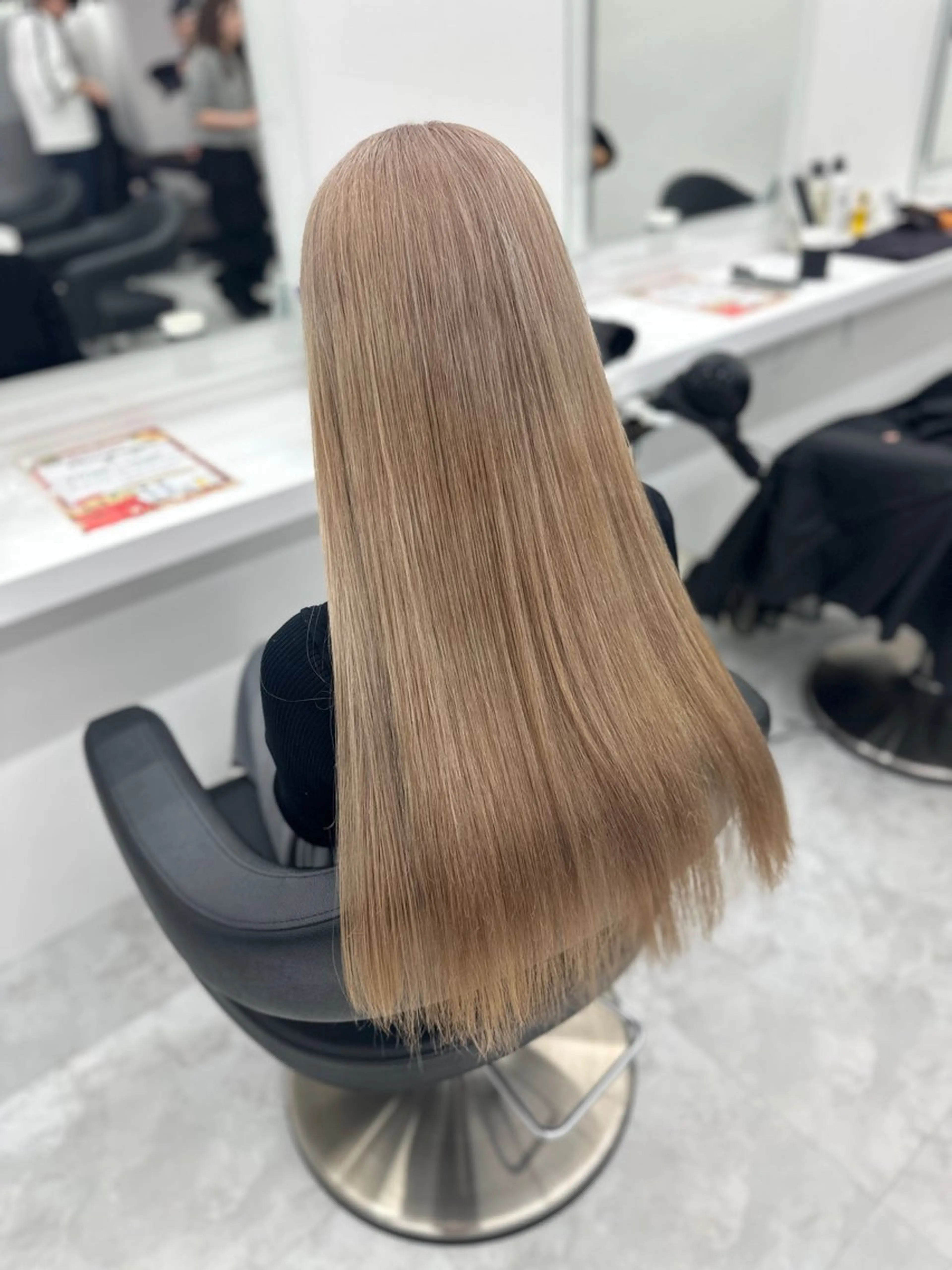 ロング カラー パーマ ヘアアレンジ メンズ キッズ ♥️韓国ヘア レイヤー♥️ゆりのヘアスタイル