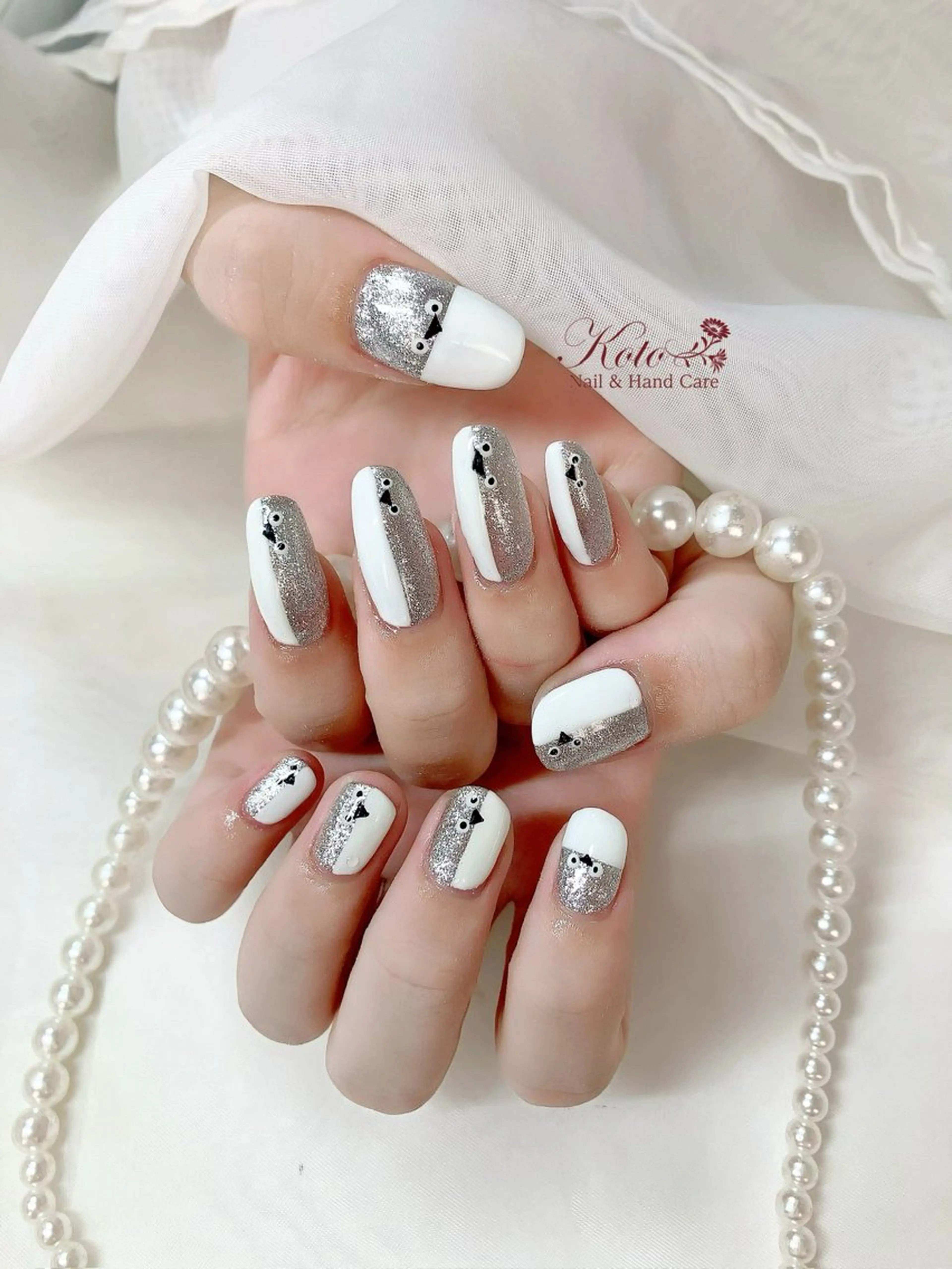 ネイル 長さ出し ジェルネイル 持ち込み ニュアンスネイル 赤色 ハンドネイル Nail Salon KOTOのネイルデザイン