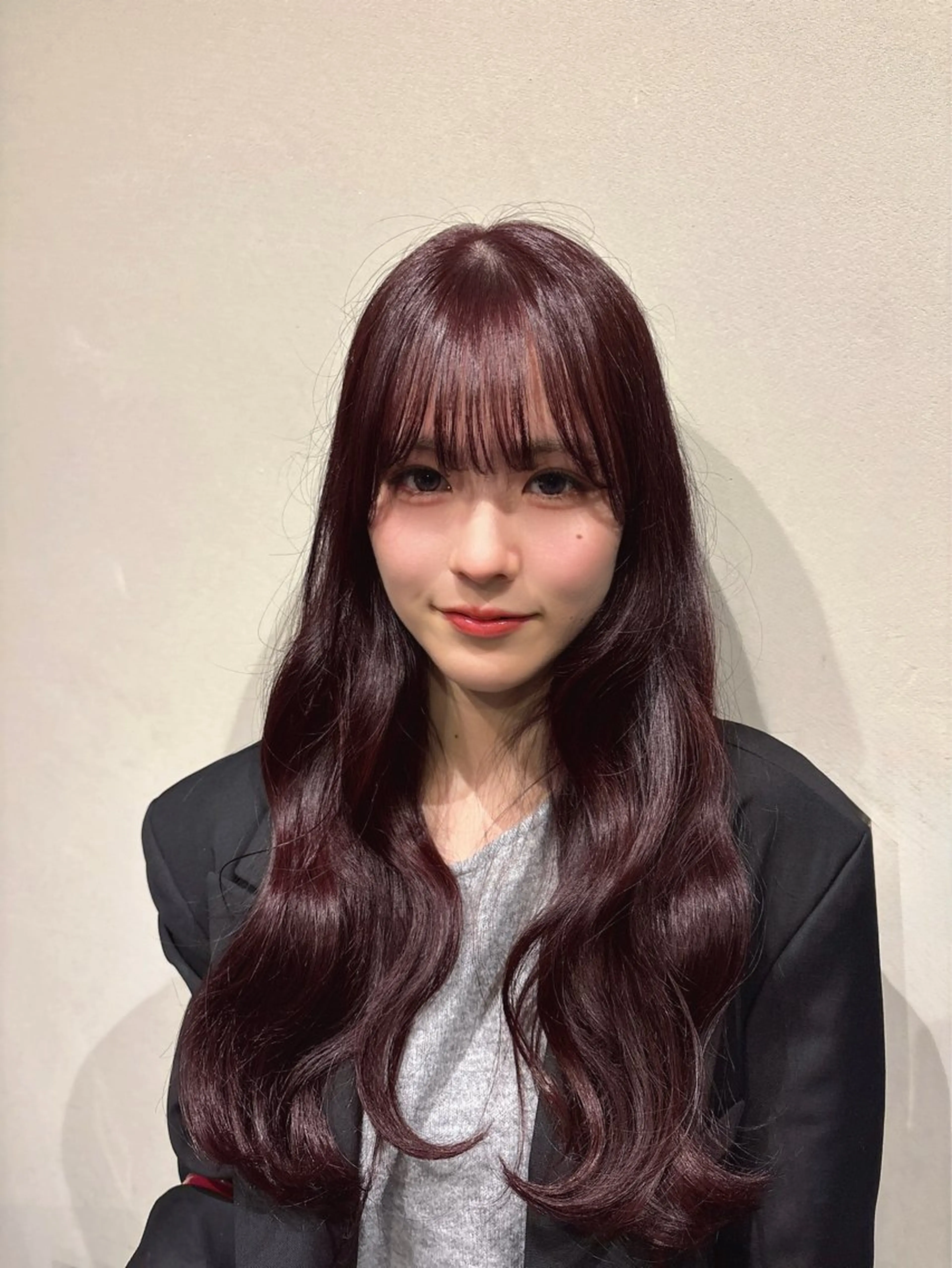 ロング ヘアカラー トリートメント 無料カット/髪質改善 /銀座/🤍ゆう🤍のヘアスタイル