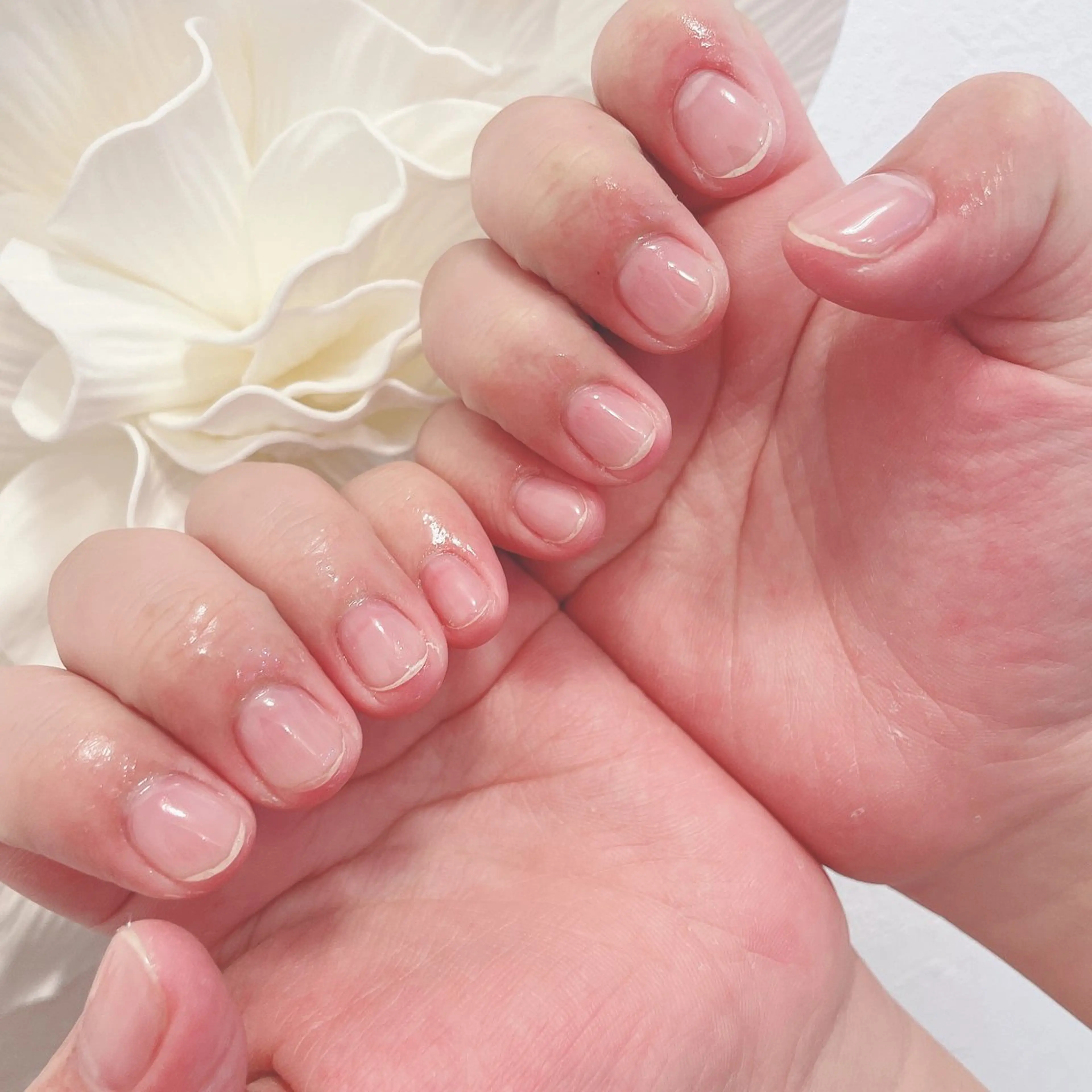 ネイル クリアネイル メンズネイル Salon de Navi所属・🎀向田 優花🎀のネイルデザイン