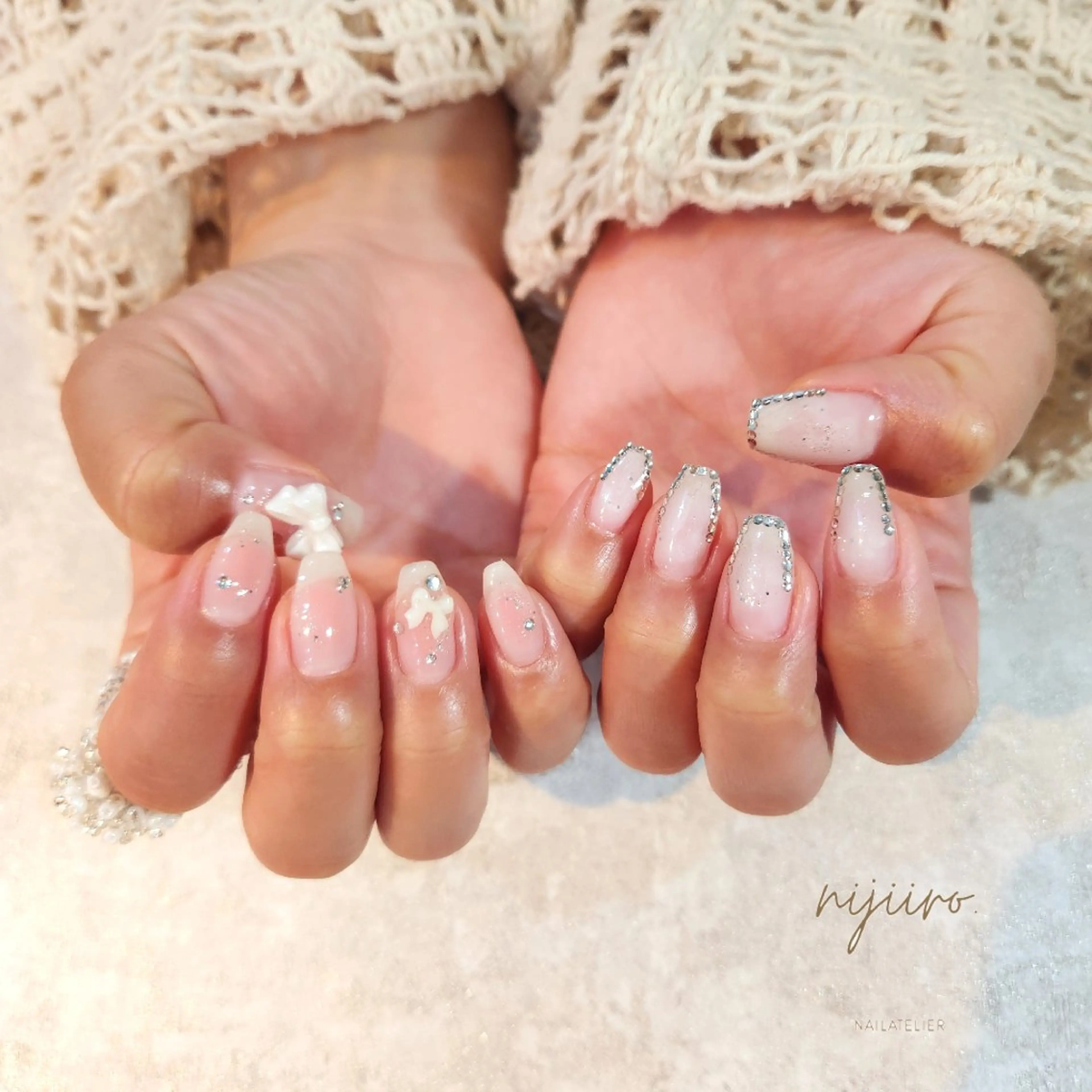 ネイル ハンドネイル nailatelier nijiiro.所属・nijiiro🌈 サトウのネイルデザイン