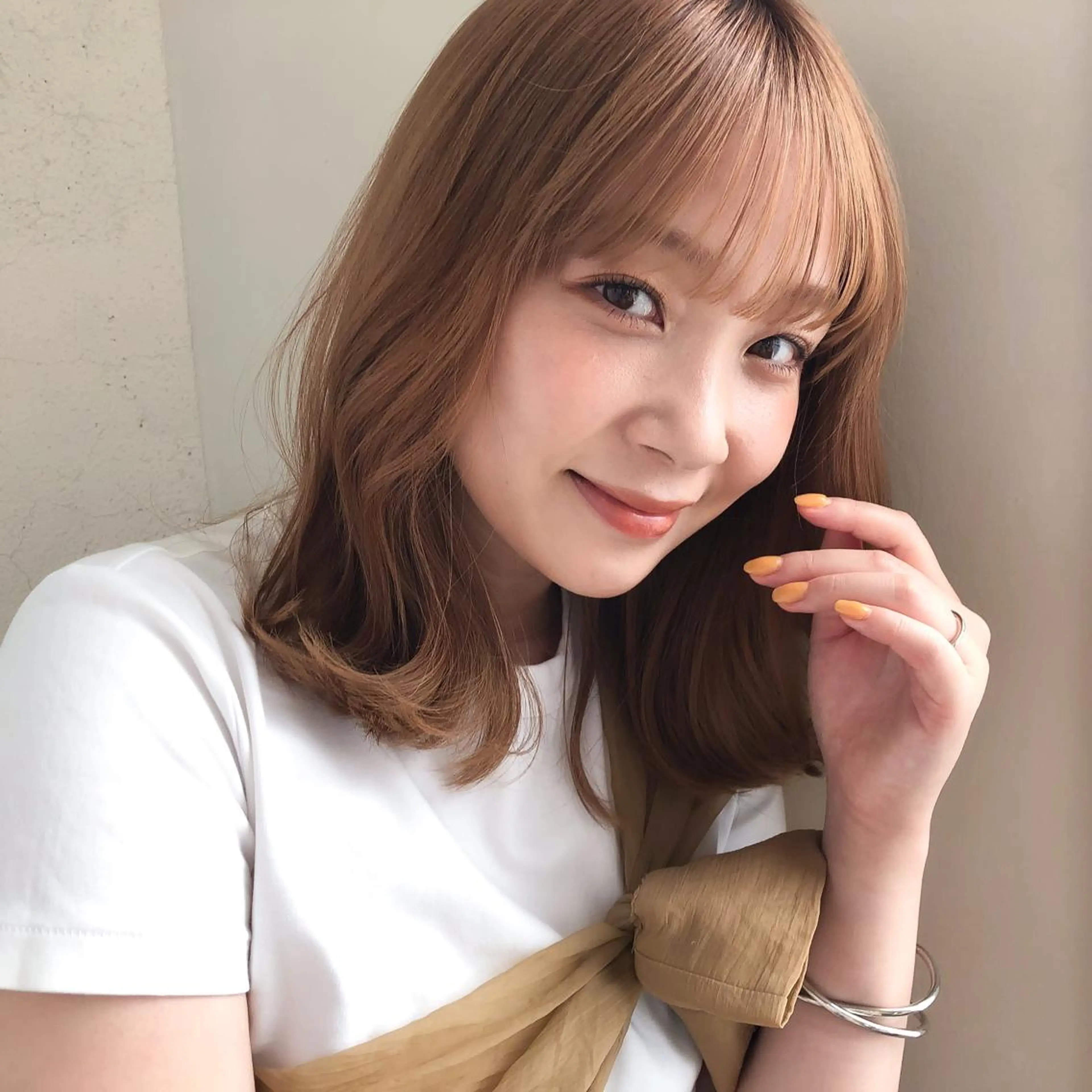 ロング カラー カット ヘアカラー 韓国ヘア×髪質改善 /yoshikaのヘアスタイル