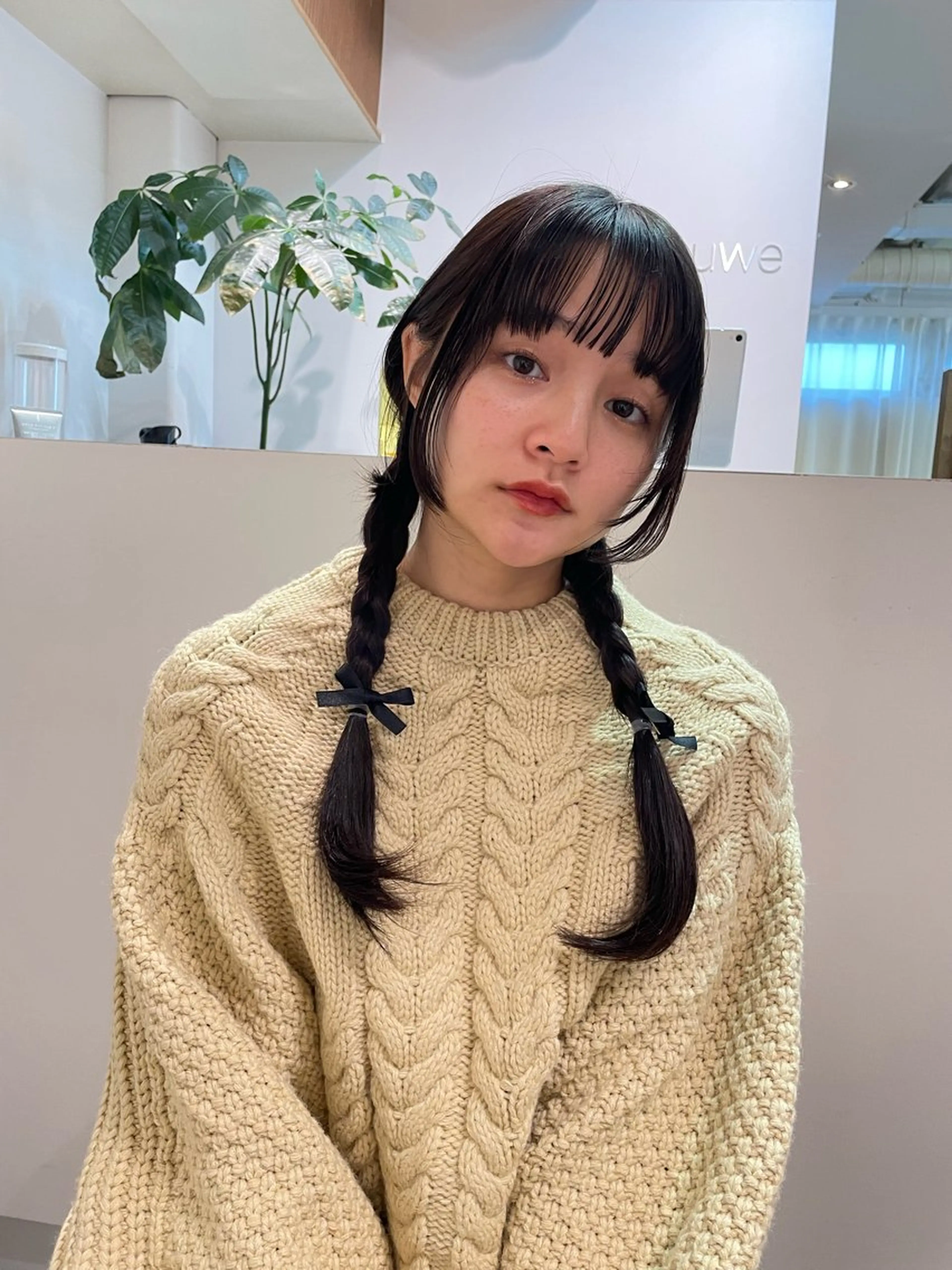 ロング カラー カット ヘアカラー トリートメント レイヤーカット🎀 kanaのヘアスタイル