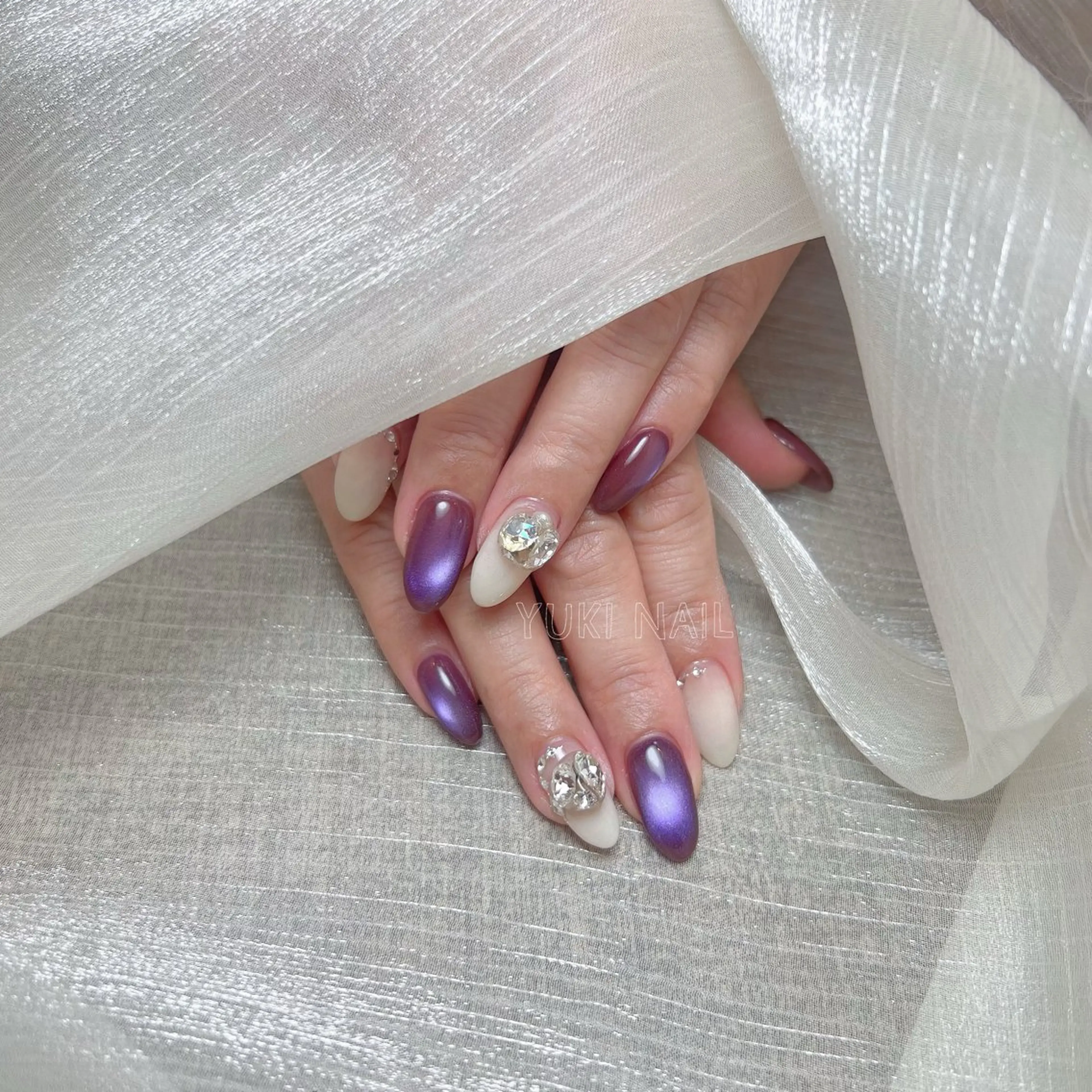 ネイル ハンドネイル YUKI Nail_❄️のネイルデザイン