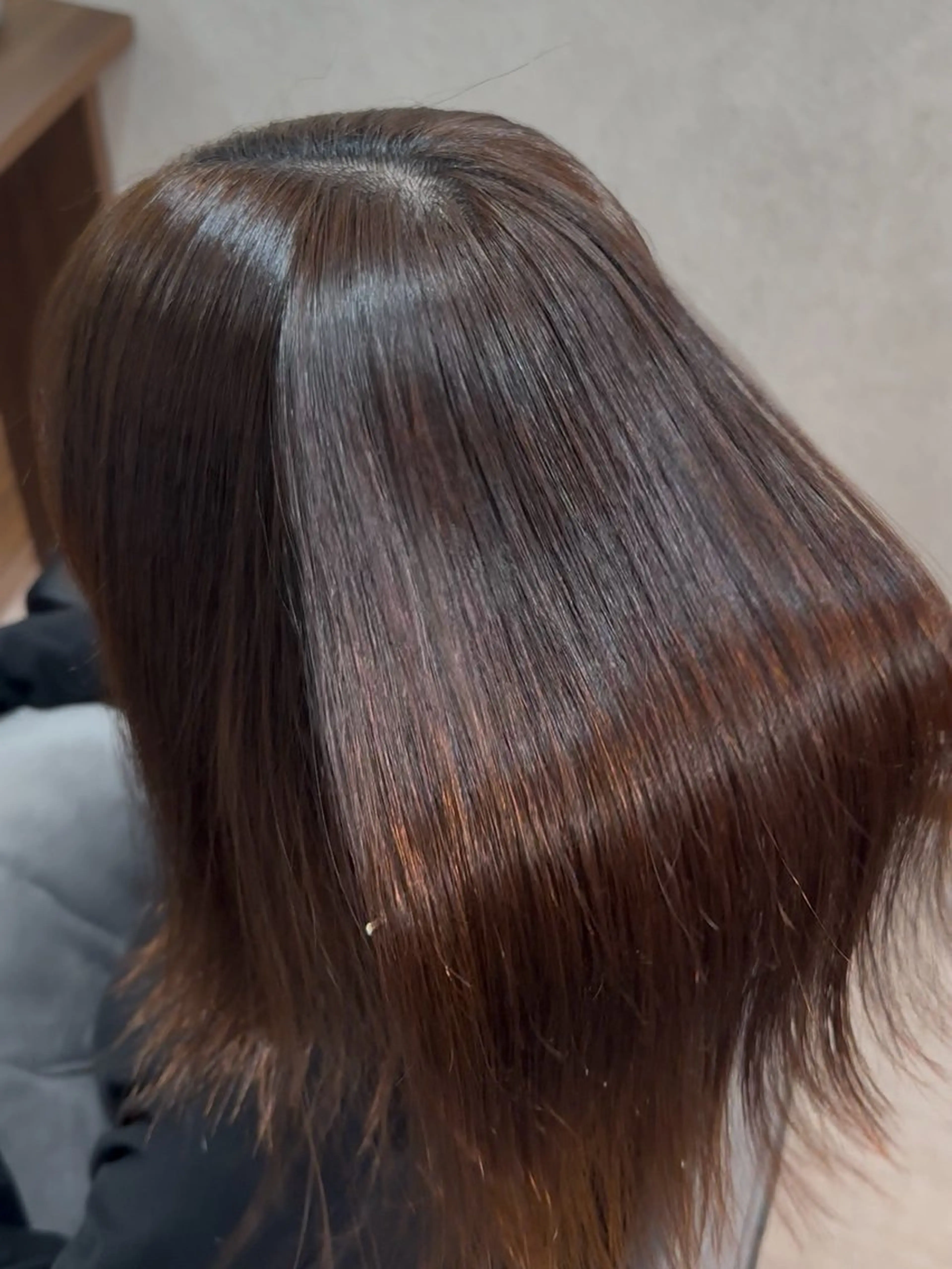 セミロング 縮毛矯正 トリートメント 曲がる縮毛矯正/ 髪質改善/札幌大通りのヘアスタイル