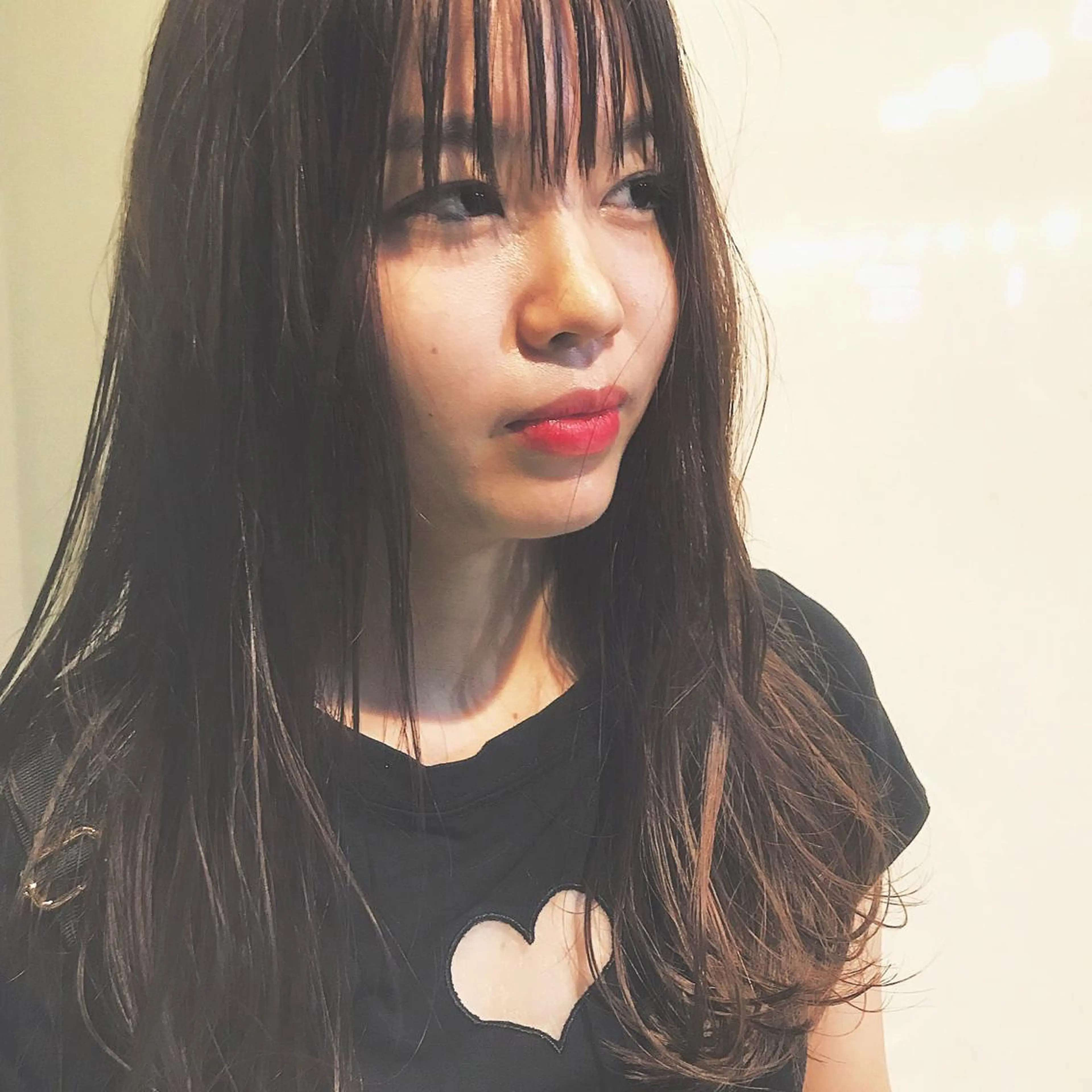 ロング カラー ヘアアレンジ カット ヘアカラー トリートメント Kawaguchi Arisaのヘアスタイル