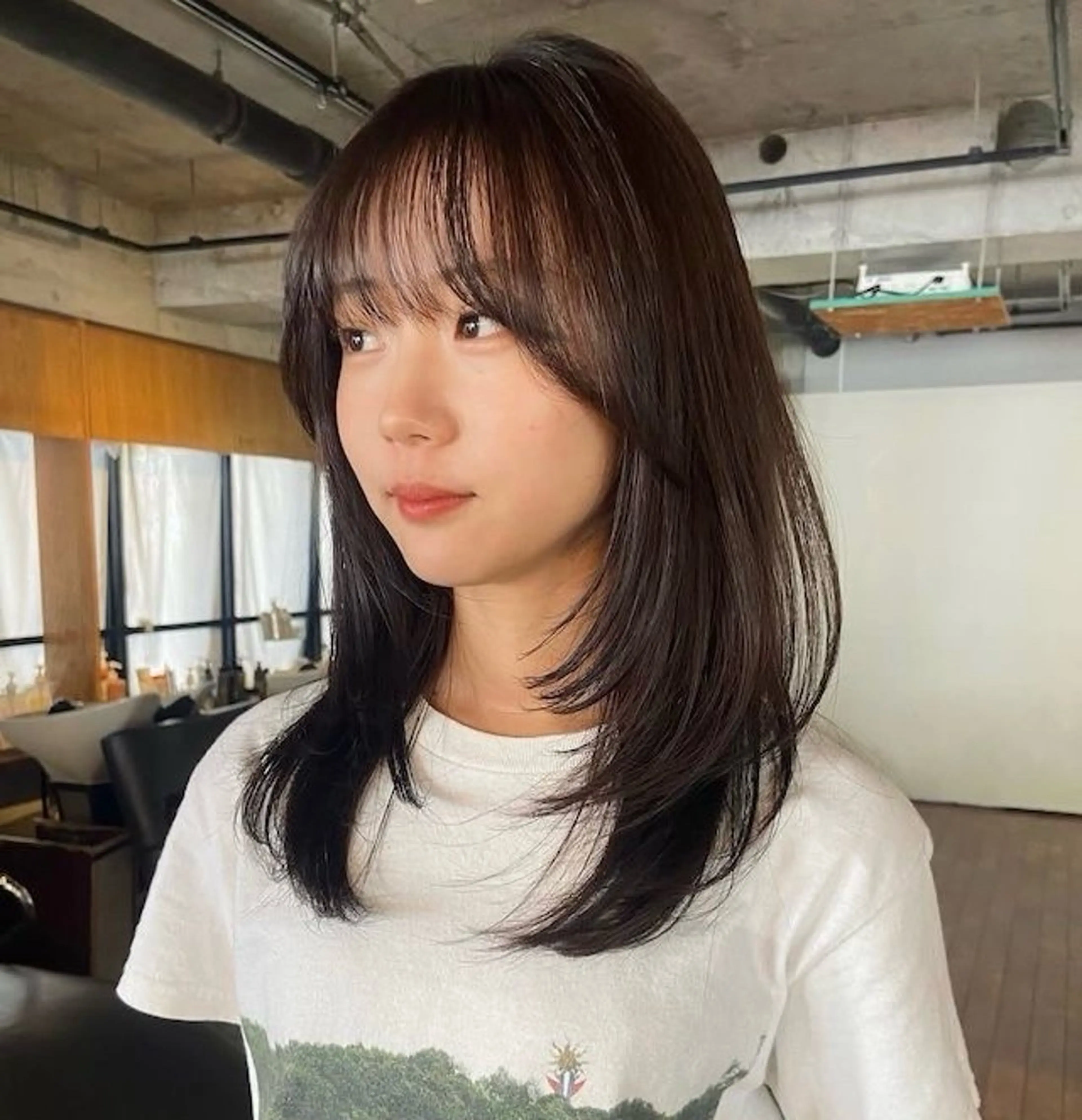レイヤーカット【似合わせ小顔カット】骨格・髪質に合わせたデザイン提案✂️の写真