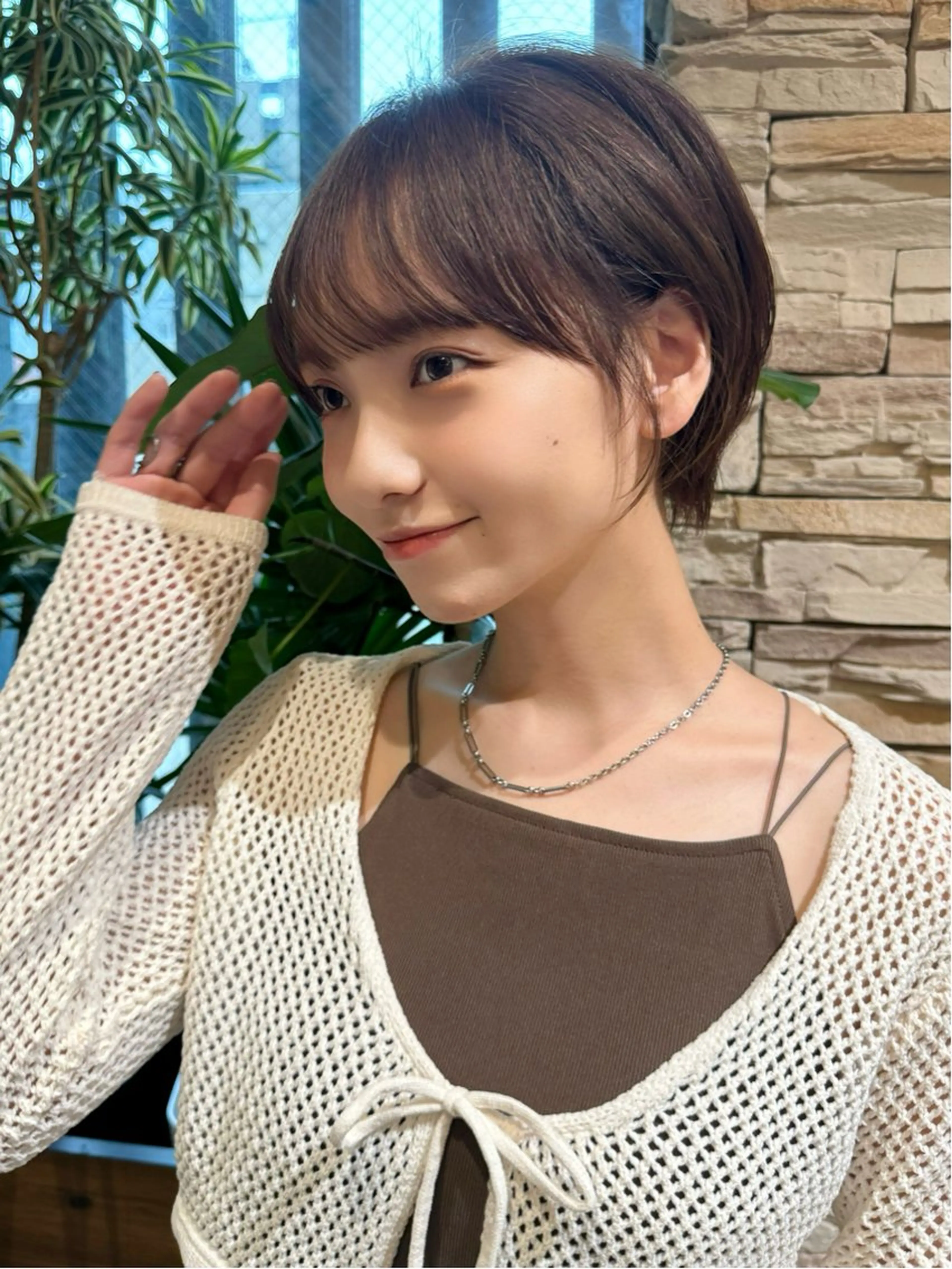 ショート 撮影カットモデル募集 前髪、顔周り/徳永のヘアスタイル