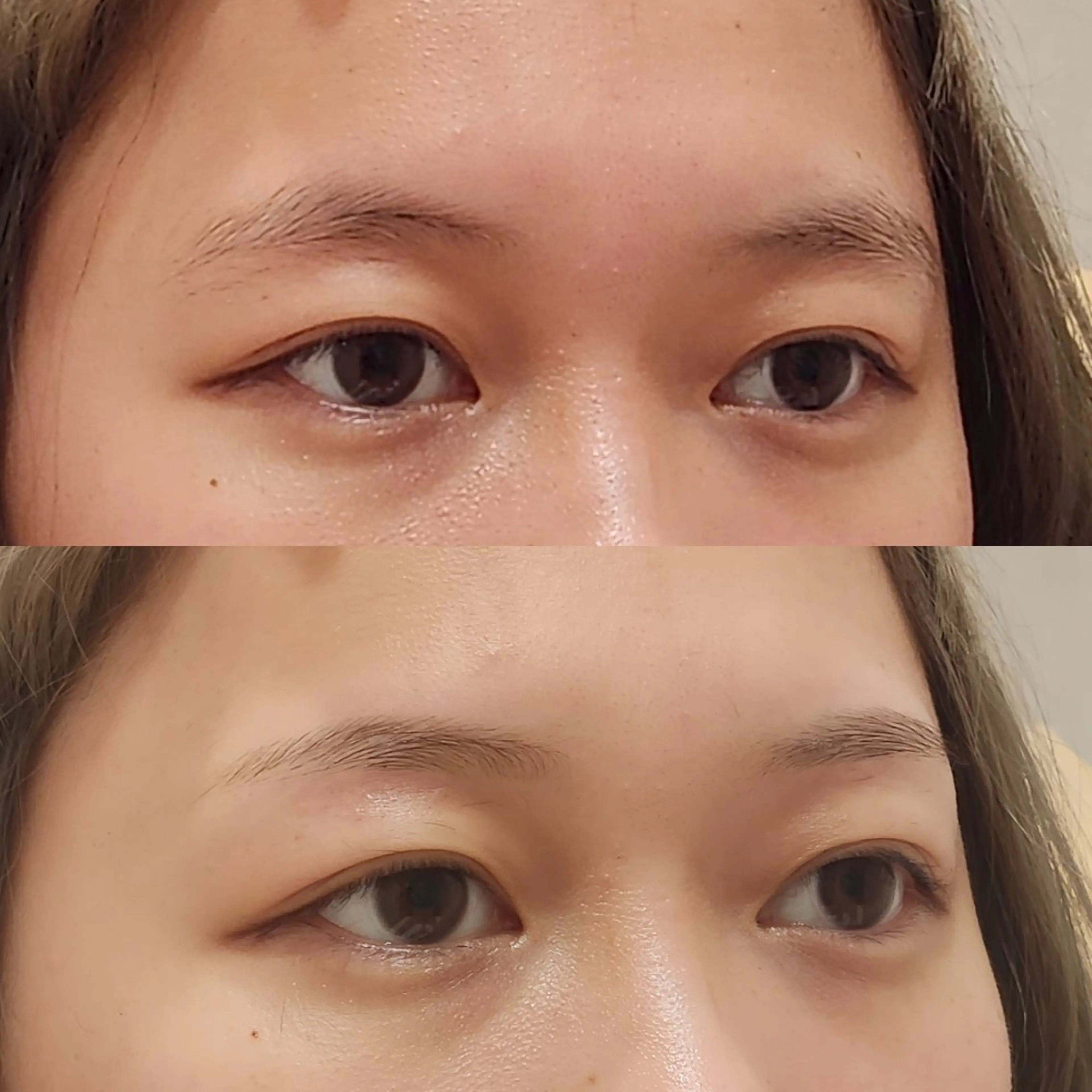 アイブロウ 眉毛ワックス脱毛 ユウナ/眉ワックス /メンズカットモデルのヘアスタイル