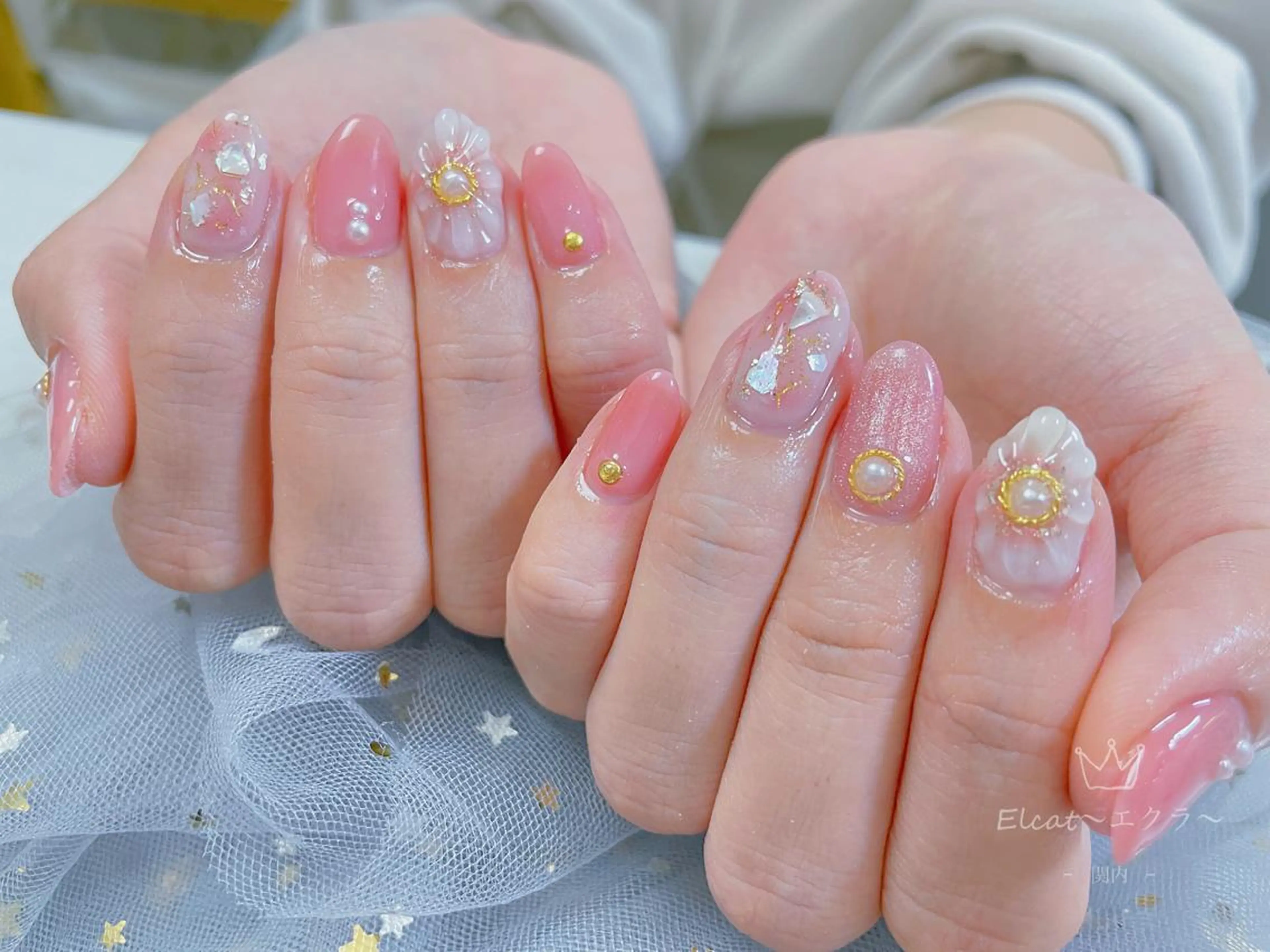ネイル ハンドネイル ハンドケア ネイルサロンエクラ 🫧Shizukaのネイルデザイン