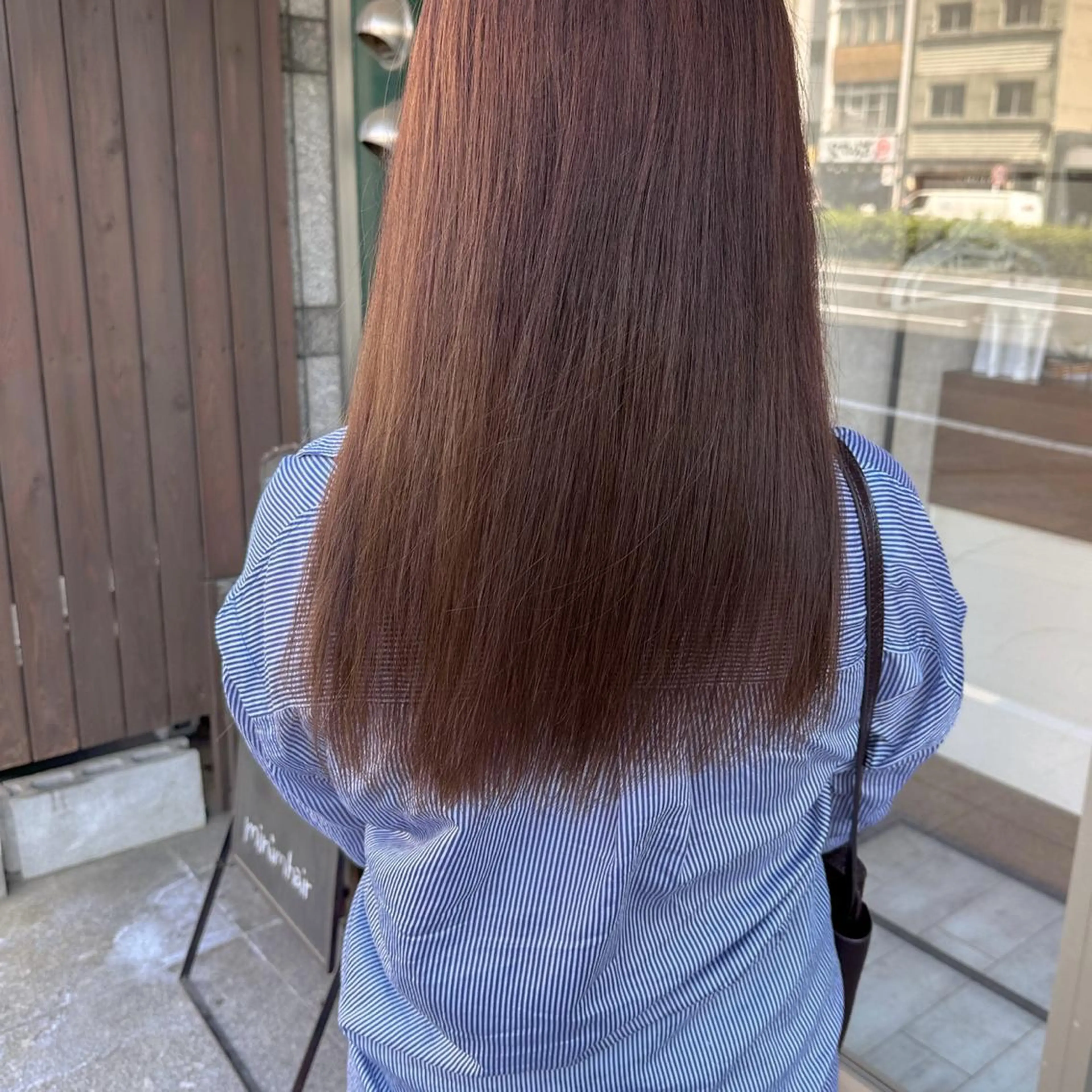 ロング カラー ヘアカラー トリートメント 高橋 みく/ minim 暖色のヘアスタイル