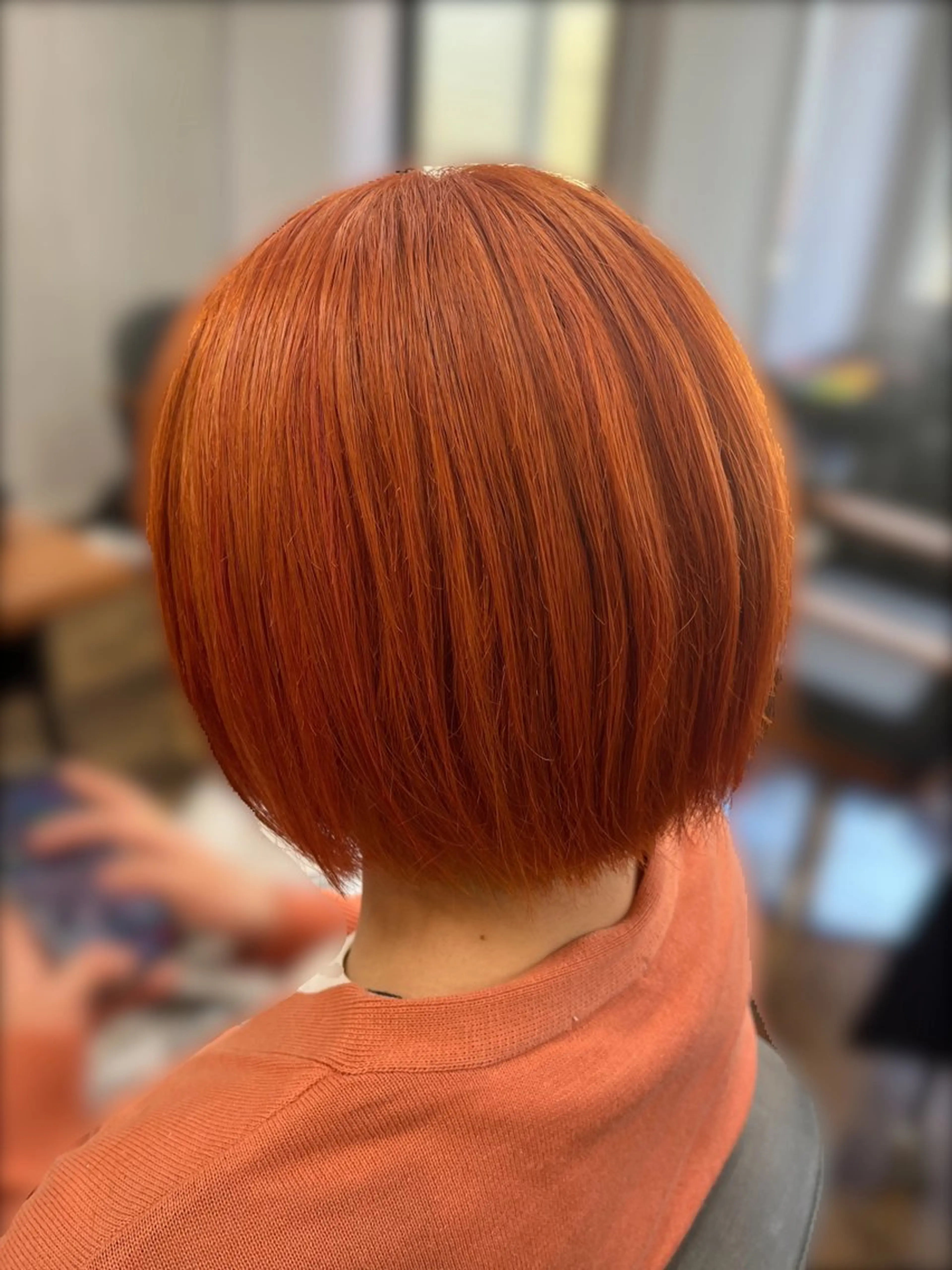 ショート カラー デザインカラー カット ヘアカラー トリートメント TELA HAIR 瑞江店所属・TELAHAIR瑞江 片塩のヘアスタイル