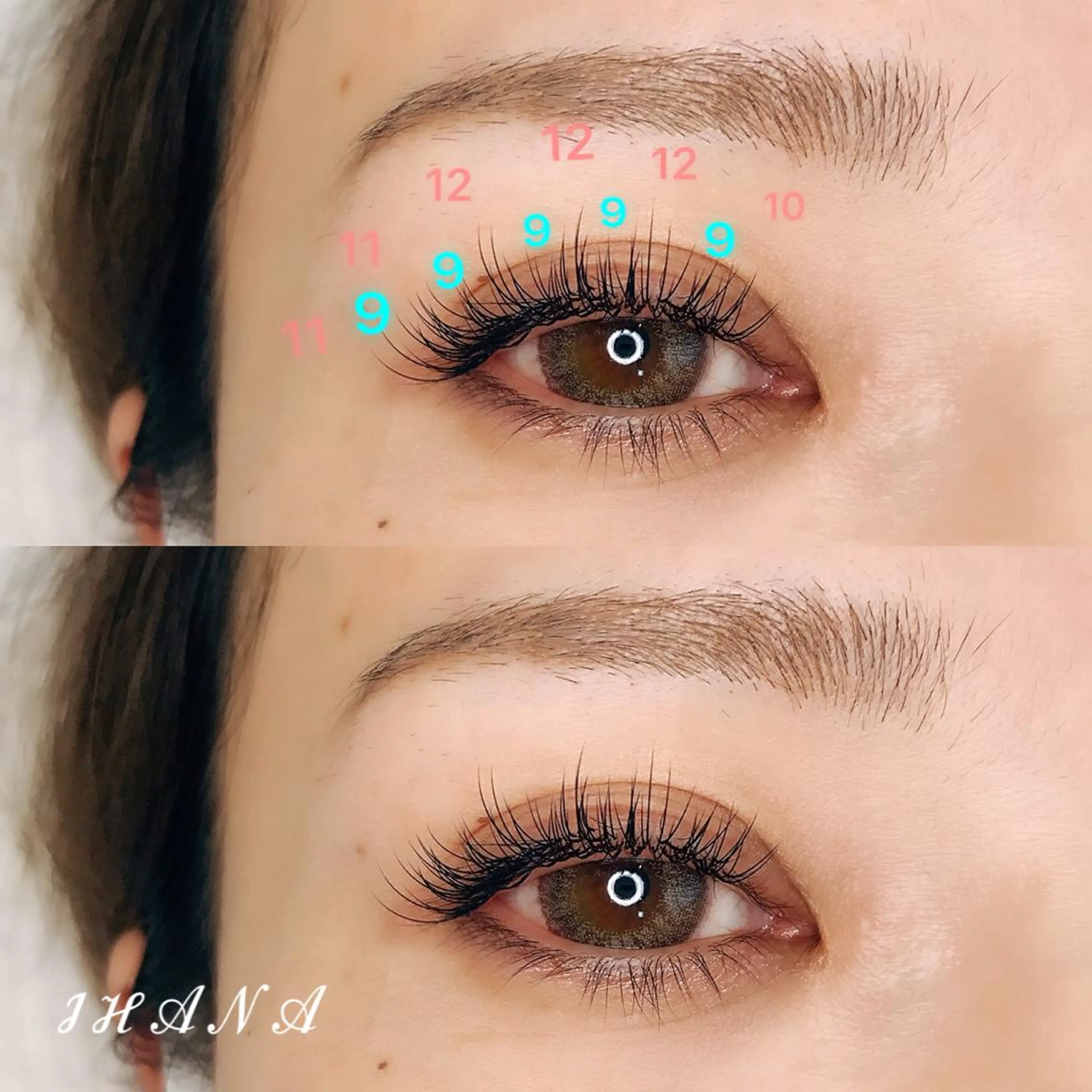 マツエク・マツパ マツエク IHANA ❁ イハナのマツエク・マツパデザイン