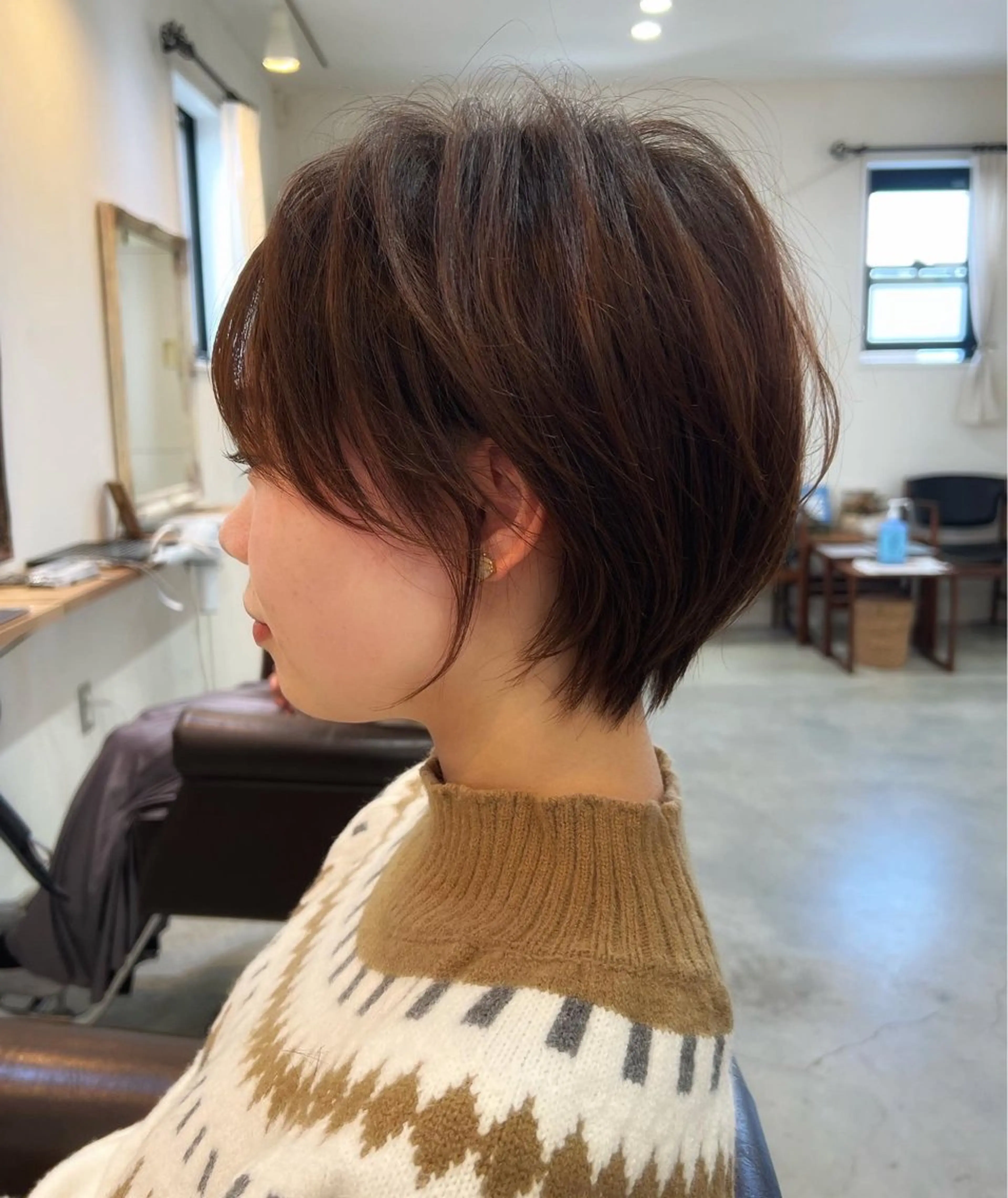 ショート ヘアカラー 縮毛矯正 rink / ETOILE +のヘアスタイル