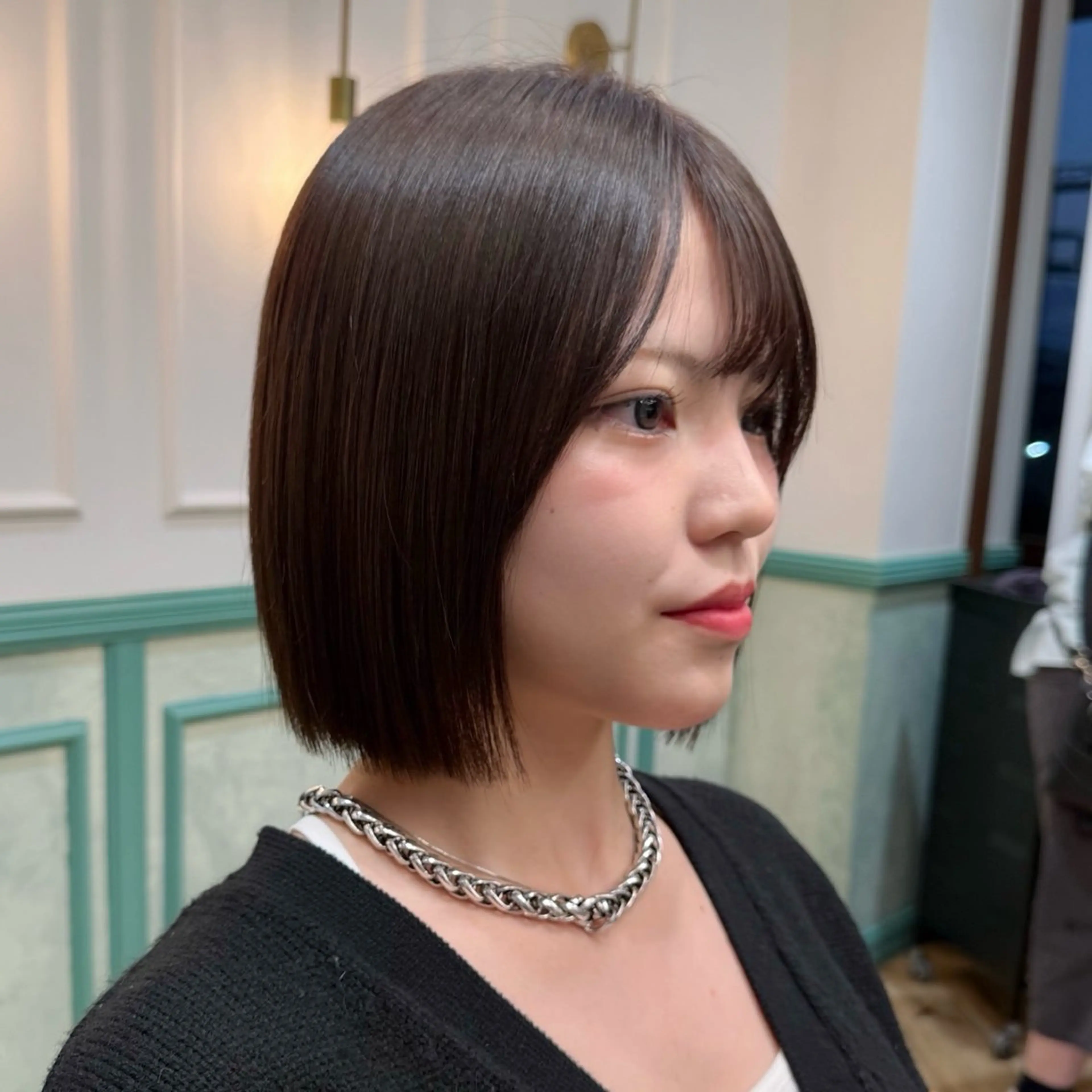 ショート カラー カット ヘアカラー トリートメント 🩶sayumi🩶 ボブ/美髪矯正/柏のヘアスタイル