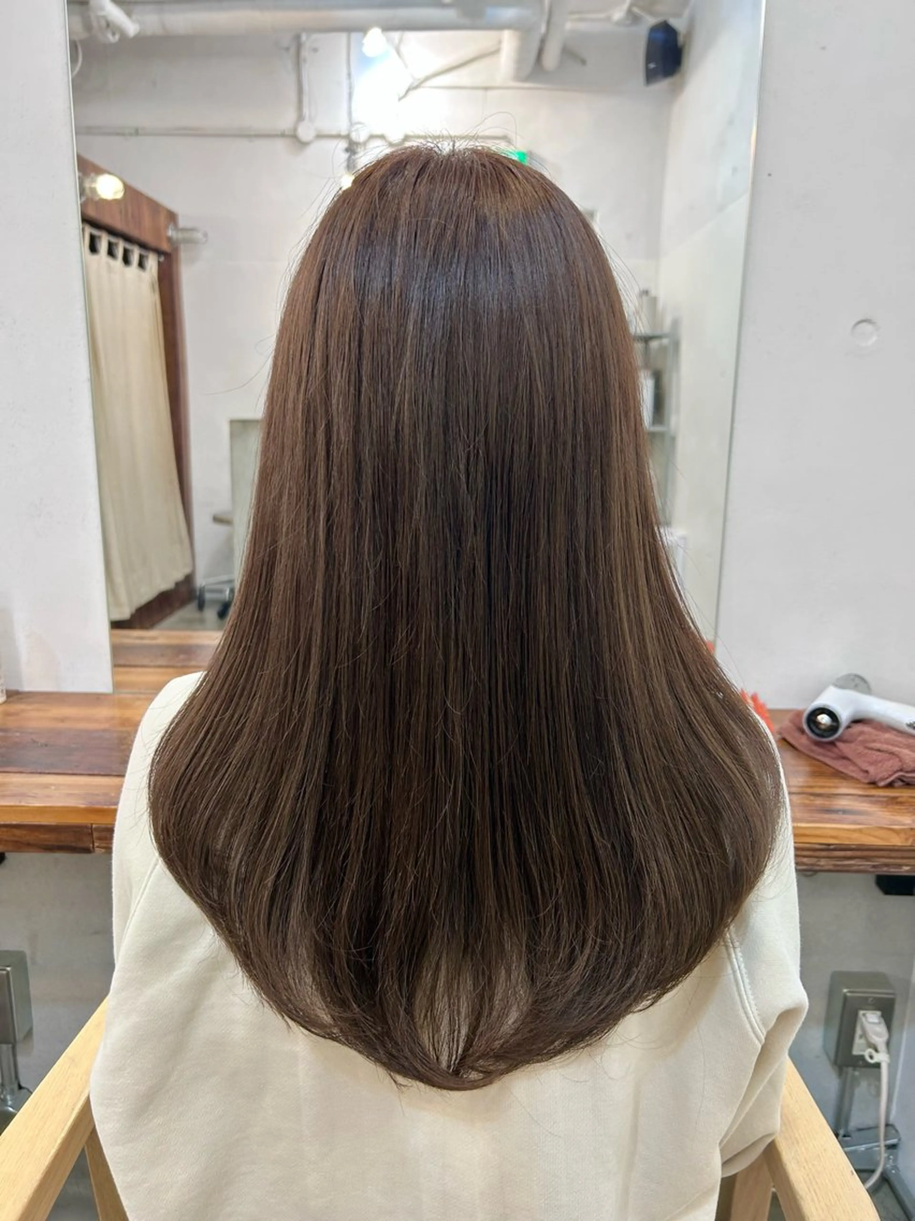 セミロング カットお任せ☆ 毎月２００名ご来店♪のヘアスタイル