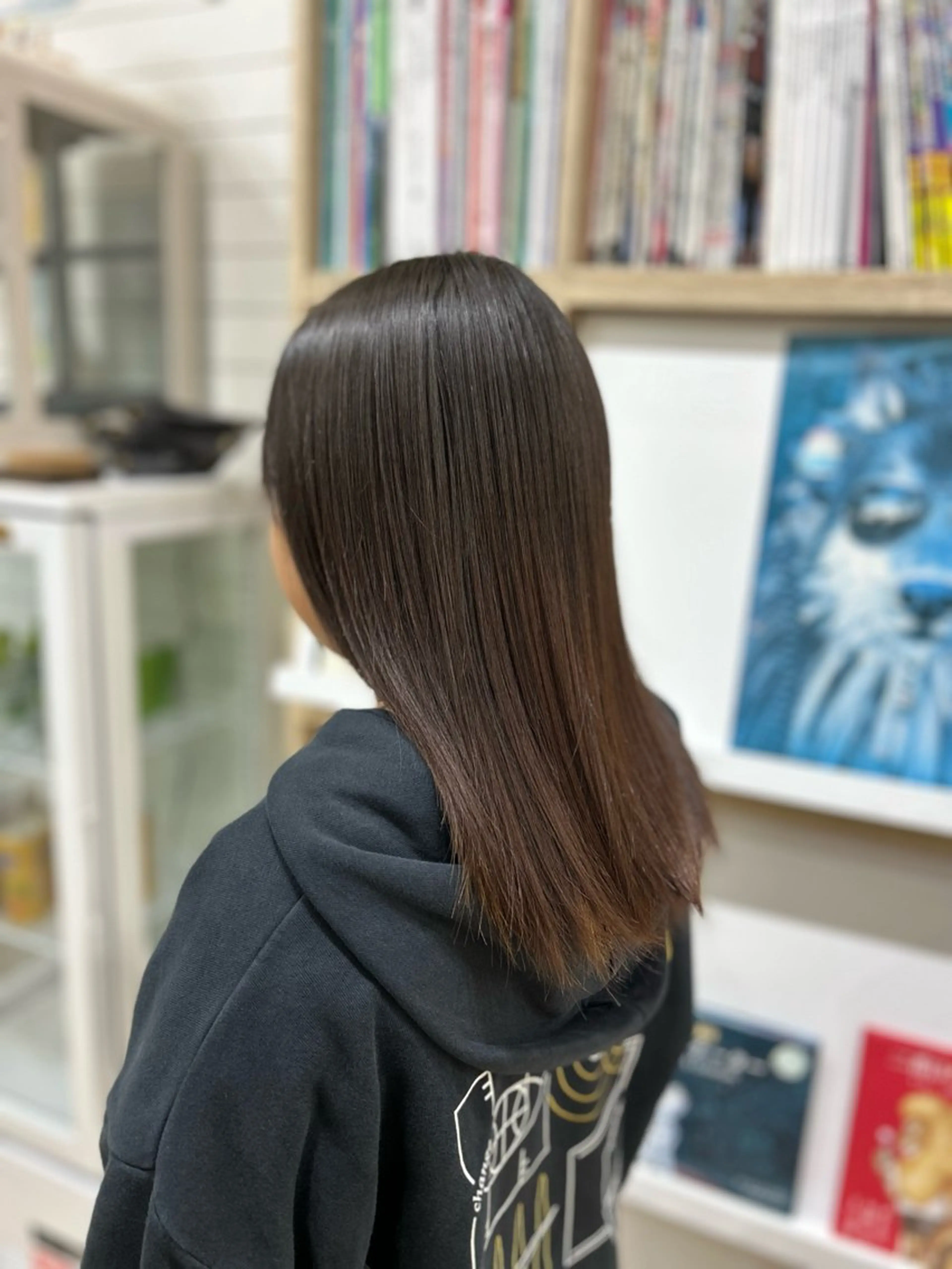 キッズ 縮毛矯正 原 夢歩のヘアスタイル