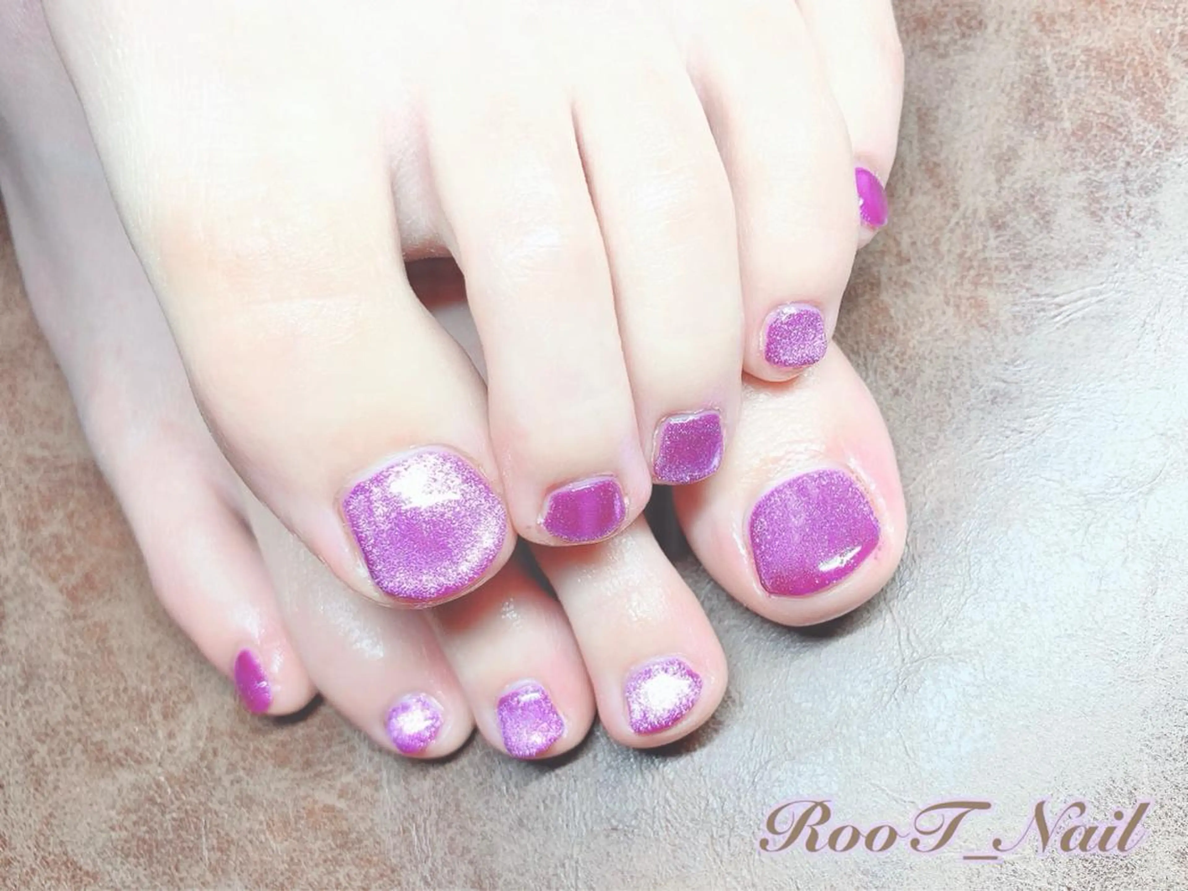 メンズ ネイル マグネットネイル フットネイル RooT Nailのネイルデザイン