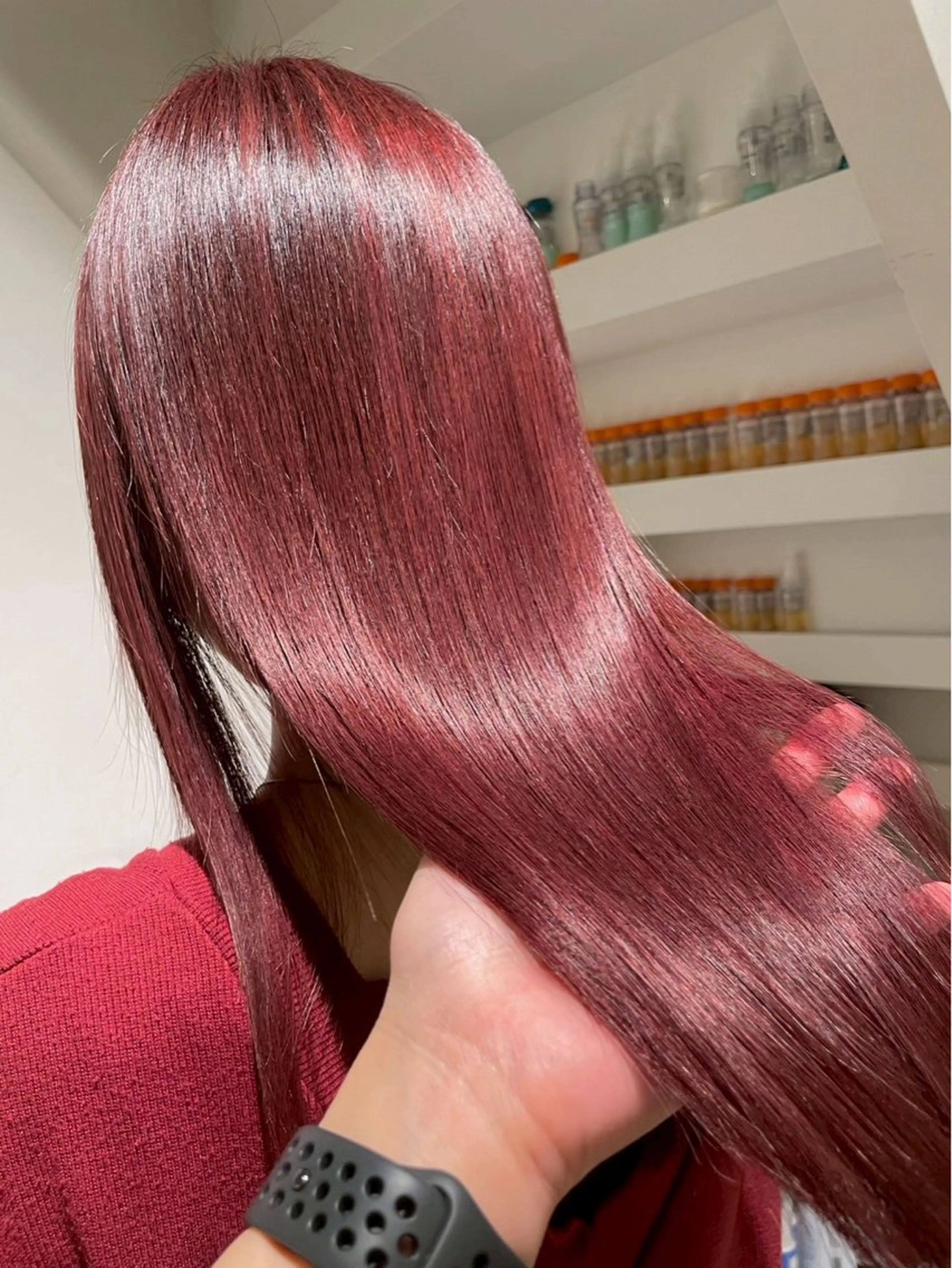 ロング カラー レディースカット無料 🎀yuikaのヘアスタイル
