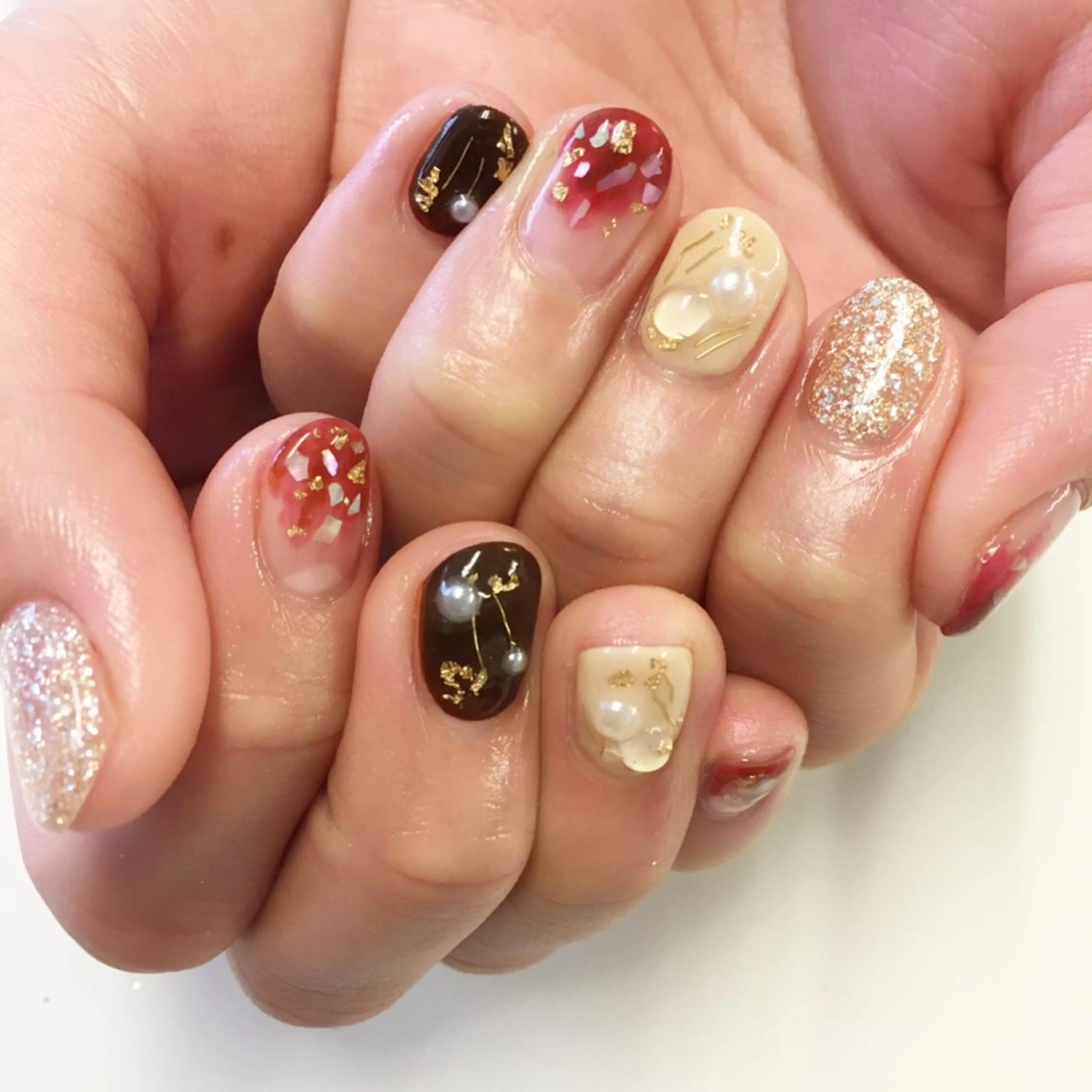 ネイル ニュアンスネイル SHINE NAILのネイルデザイン
