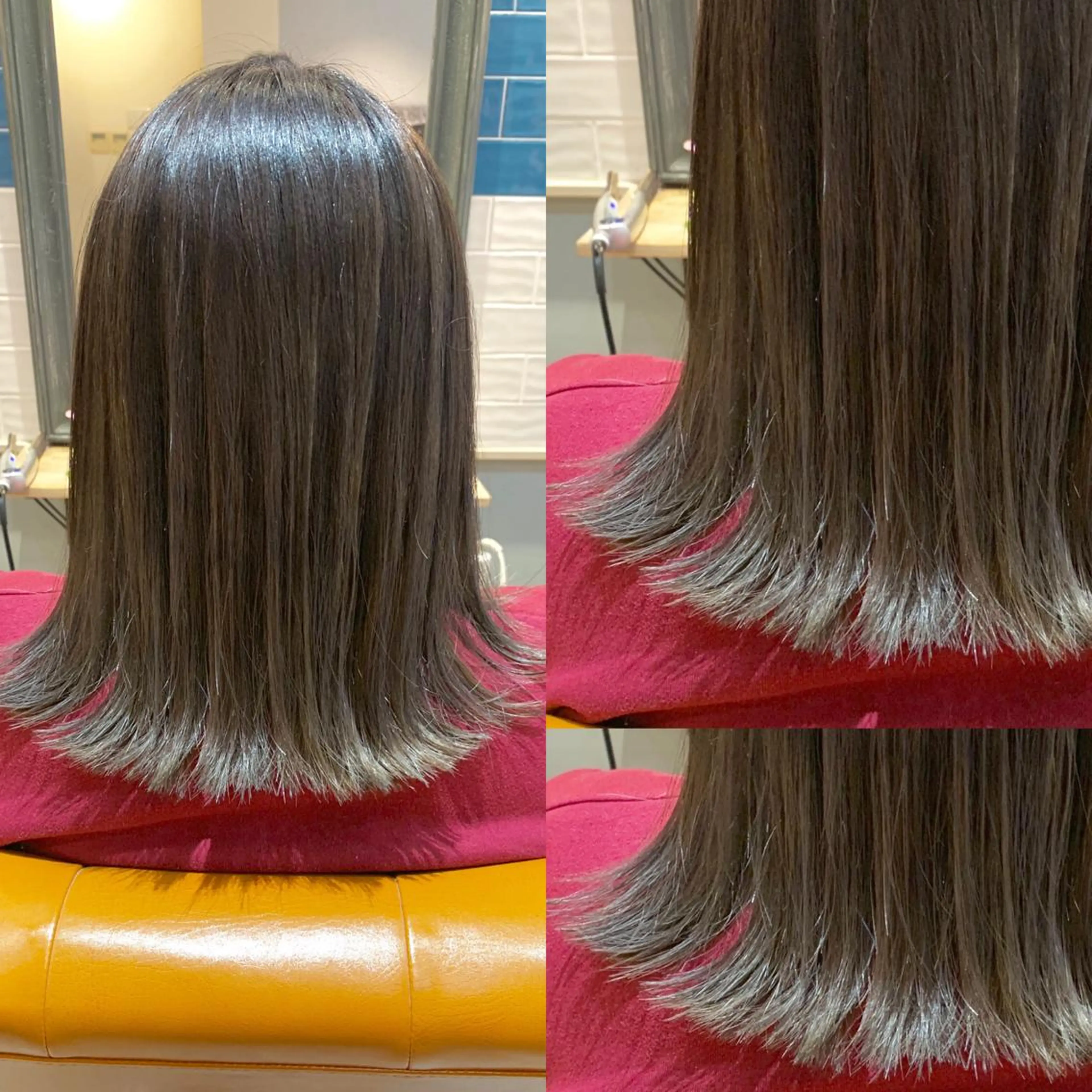 ミディアム カラー 髪質改善特化 ミサワコウキのヘアスタイル